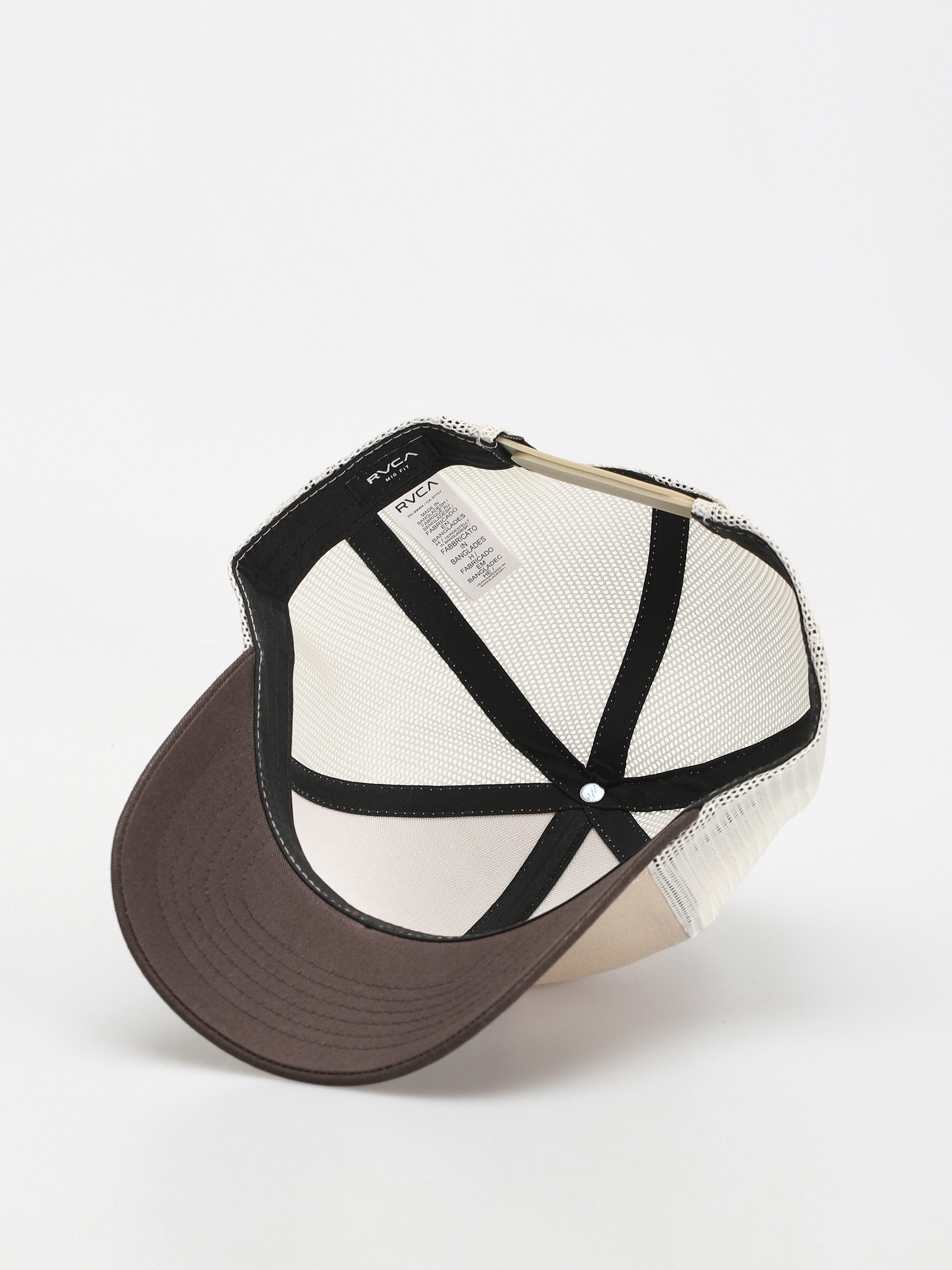 Czapka z daszkiem RVCA Ticket Trucker III (dark khaki)