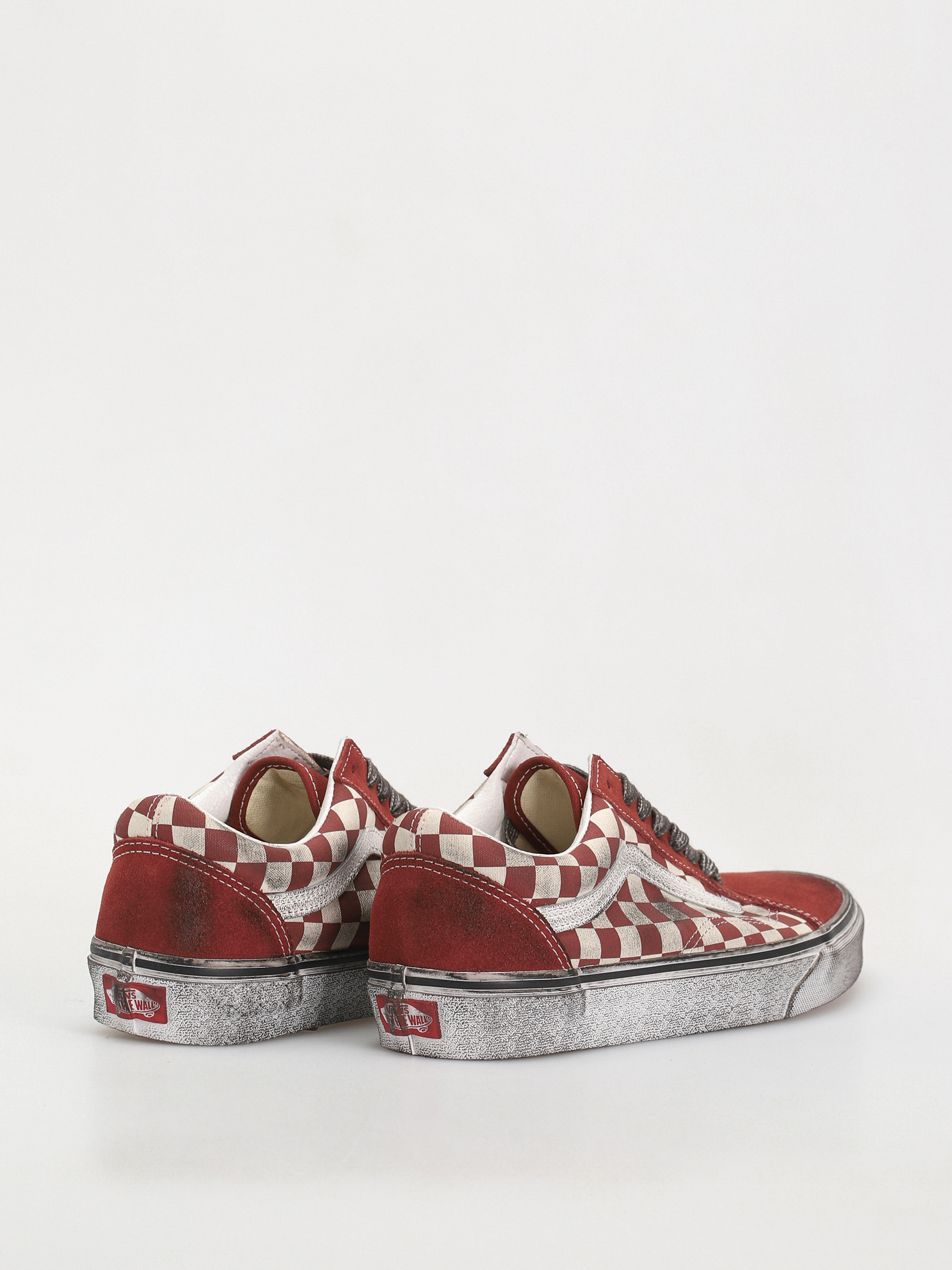 Buty Vans Old Skool (stressed red/white)