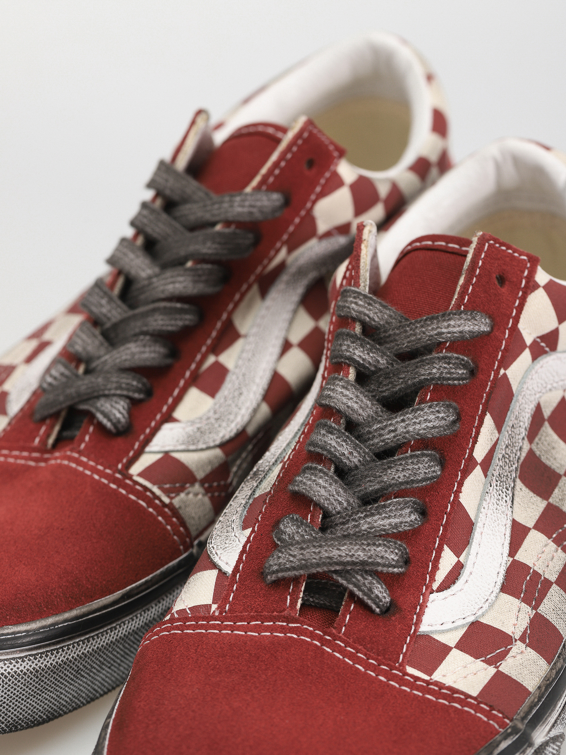 Buty Vans Old Skool (stressed red/white)