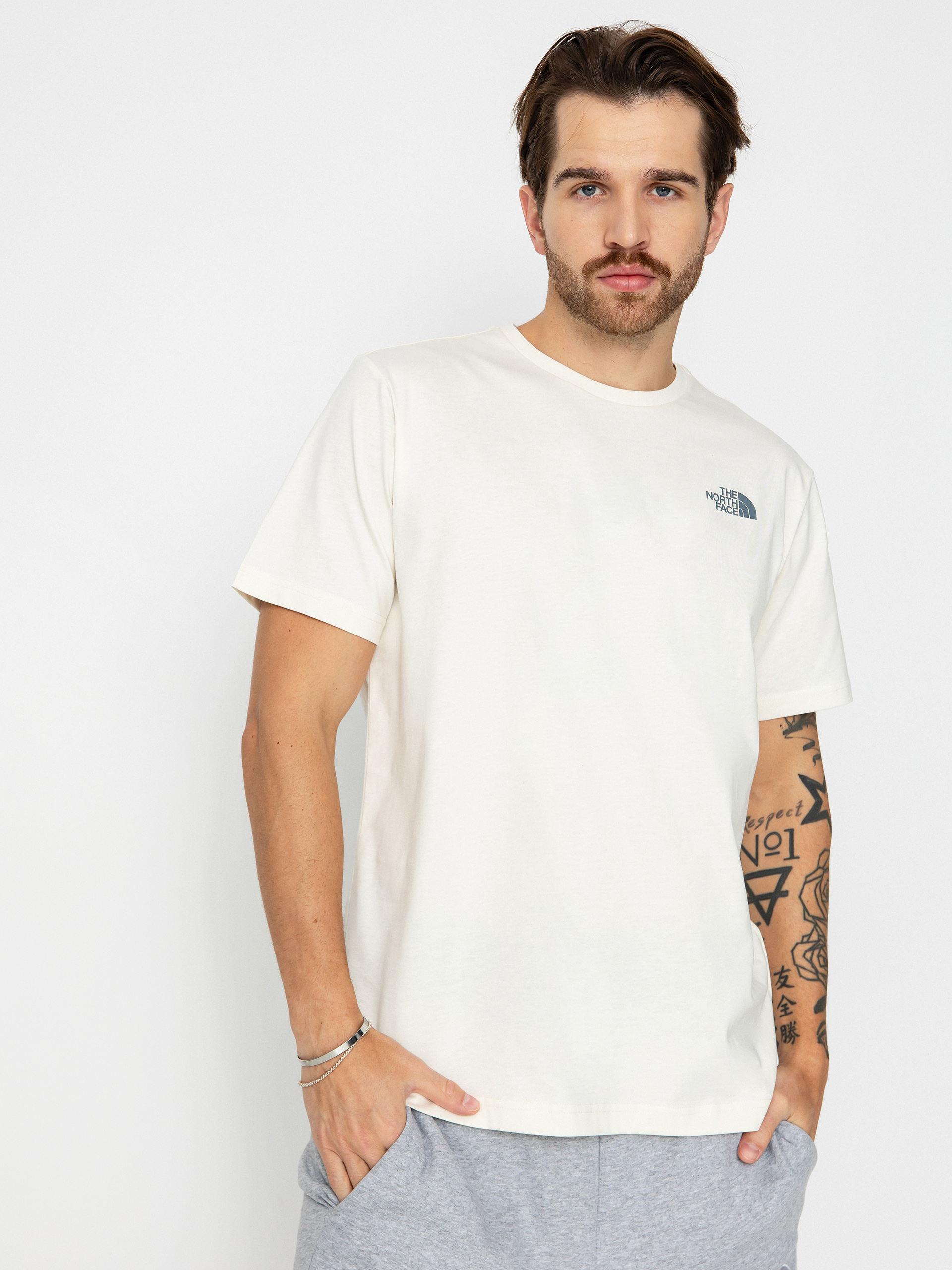 T-shirt The North Face Redbox (white dune/blue dusk lo)