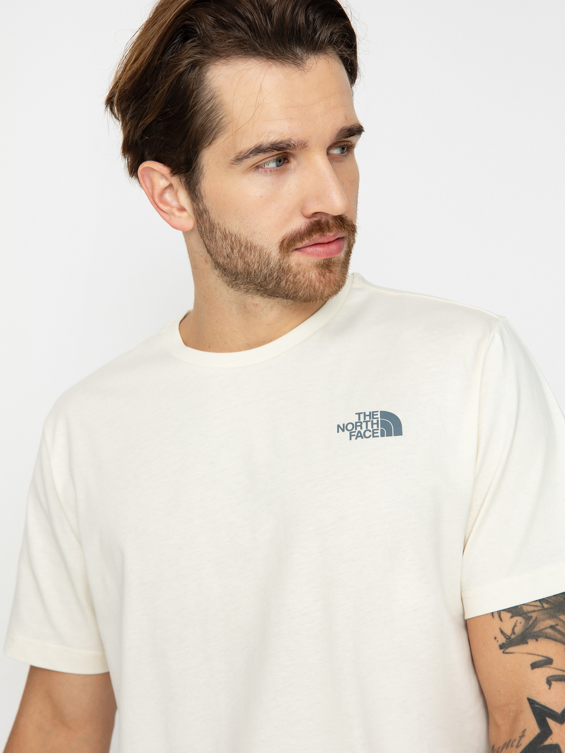 T-shirt The North Face Redbox (white dune/blue dusk lo)