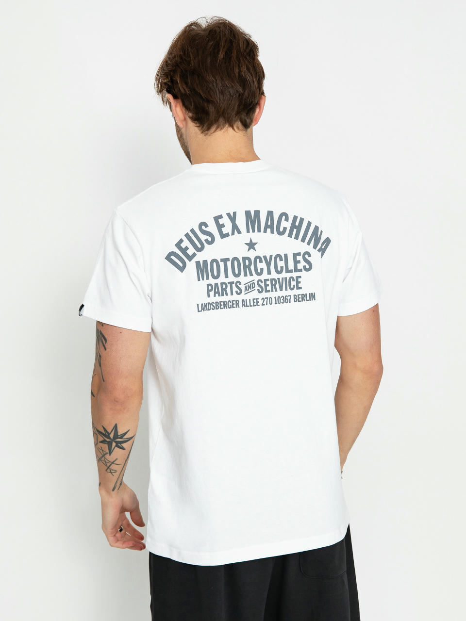 T-shirt Deus Ex Machina Berlin Address (white)