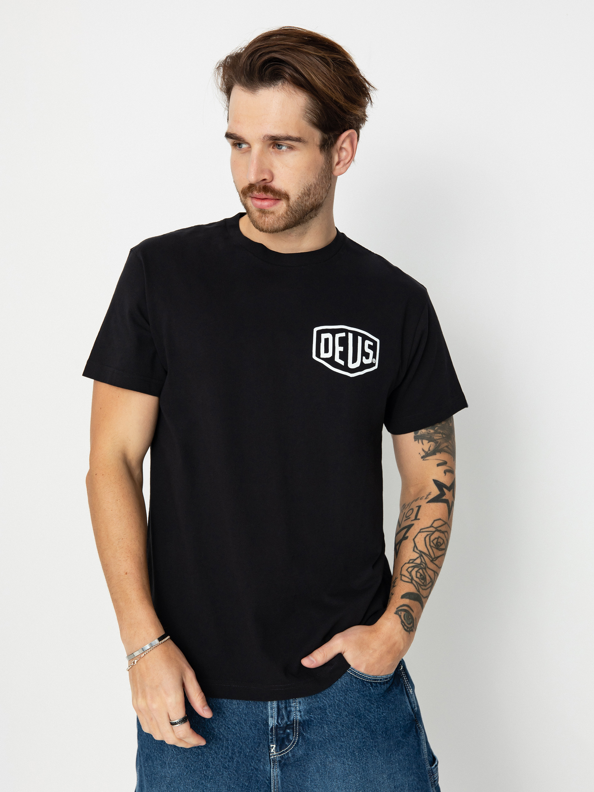 T-shirt Deus Ex Machina Berlin Address (black)