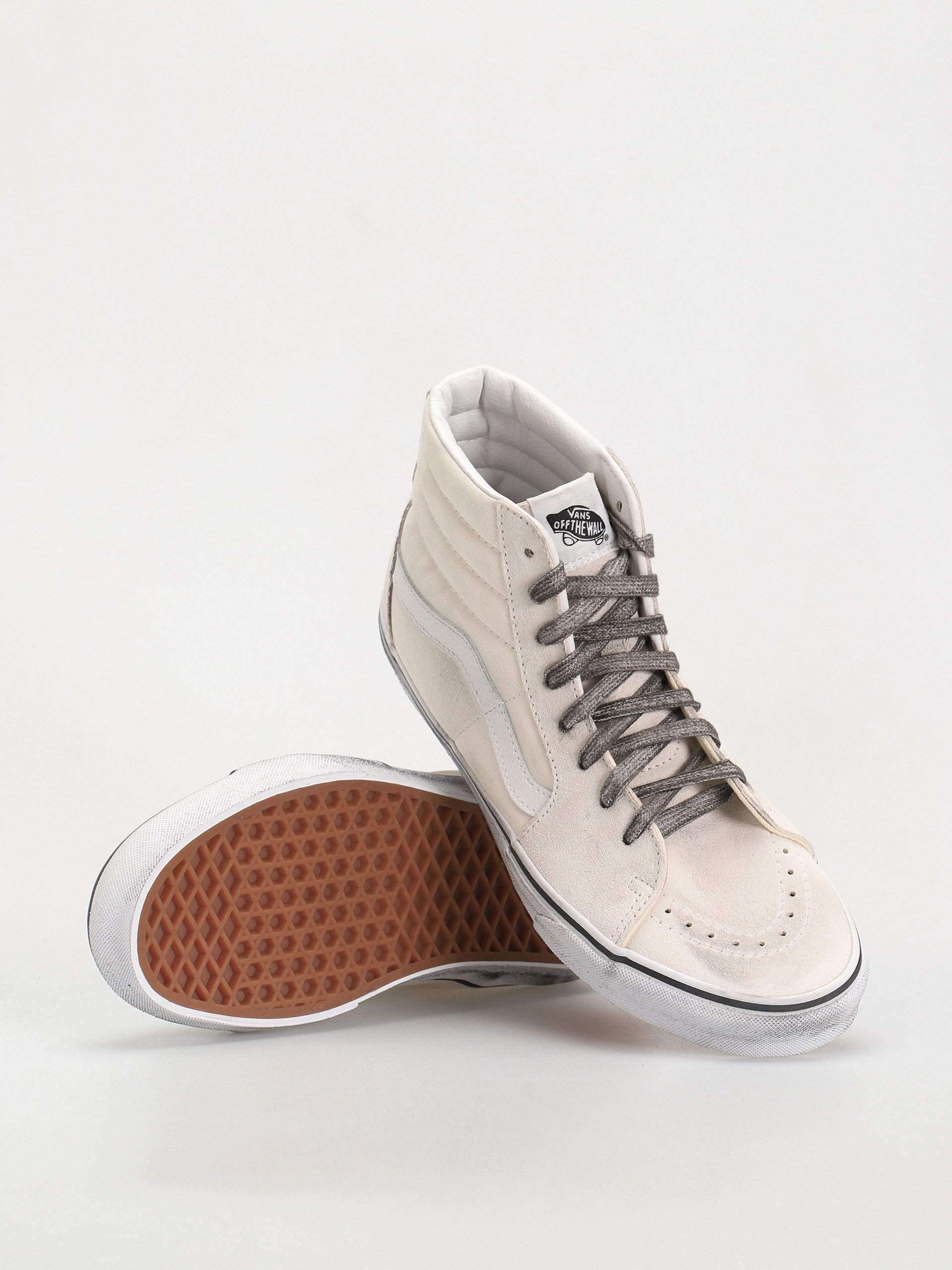 Buty Vans Sk8 Hi (stressed white/white)