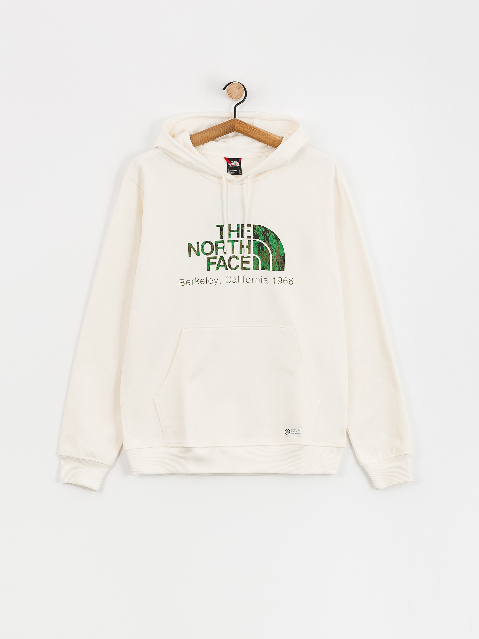 Bluza z kapturem The North Face Berkeley California HD (white dune)
