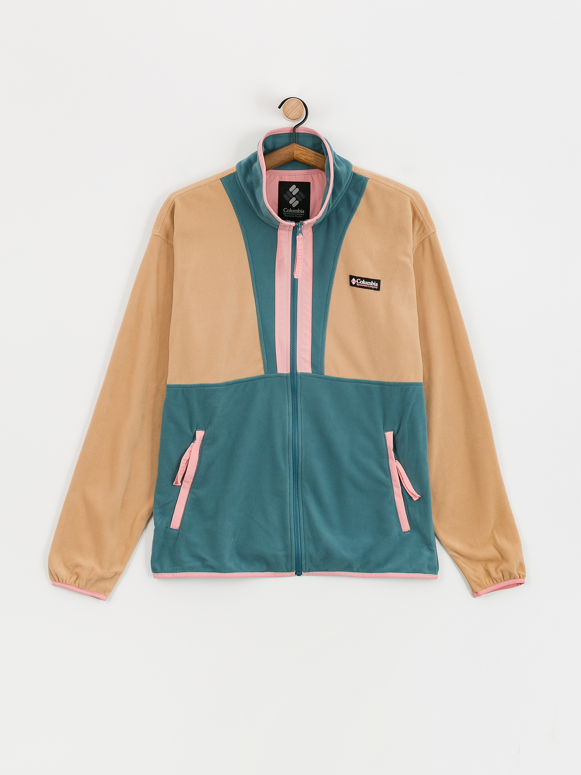 Męski Polar Columbia Back Bowl Lightweight (canoe/cloudburst/salmon rose)