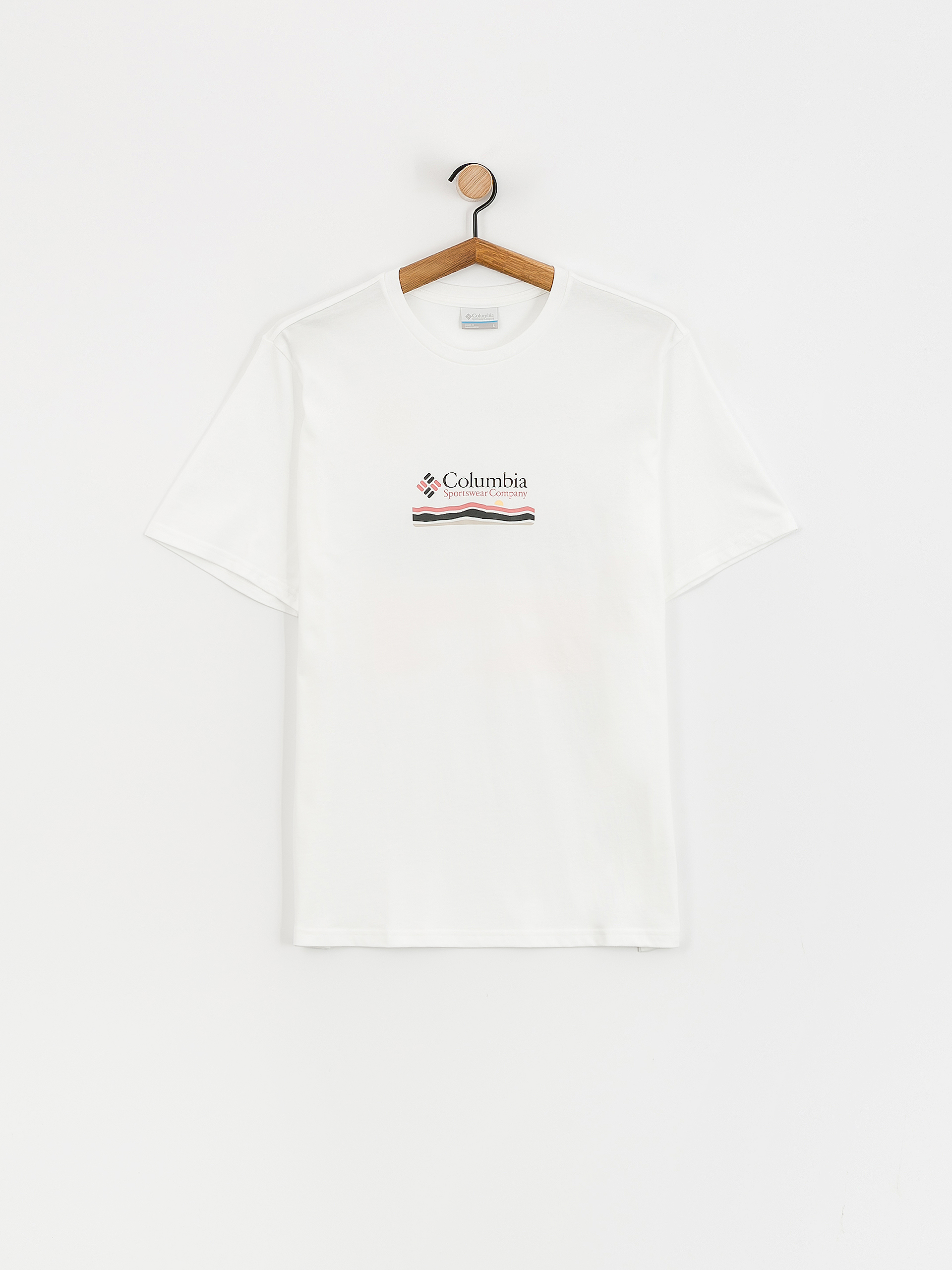 T-shirt Columbia Explorers Canyon Back (white/heritage hills)