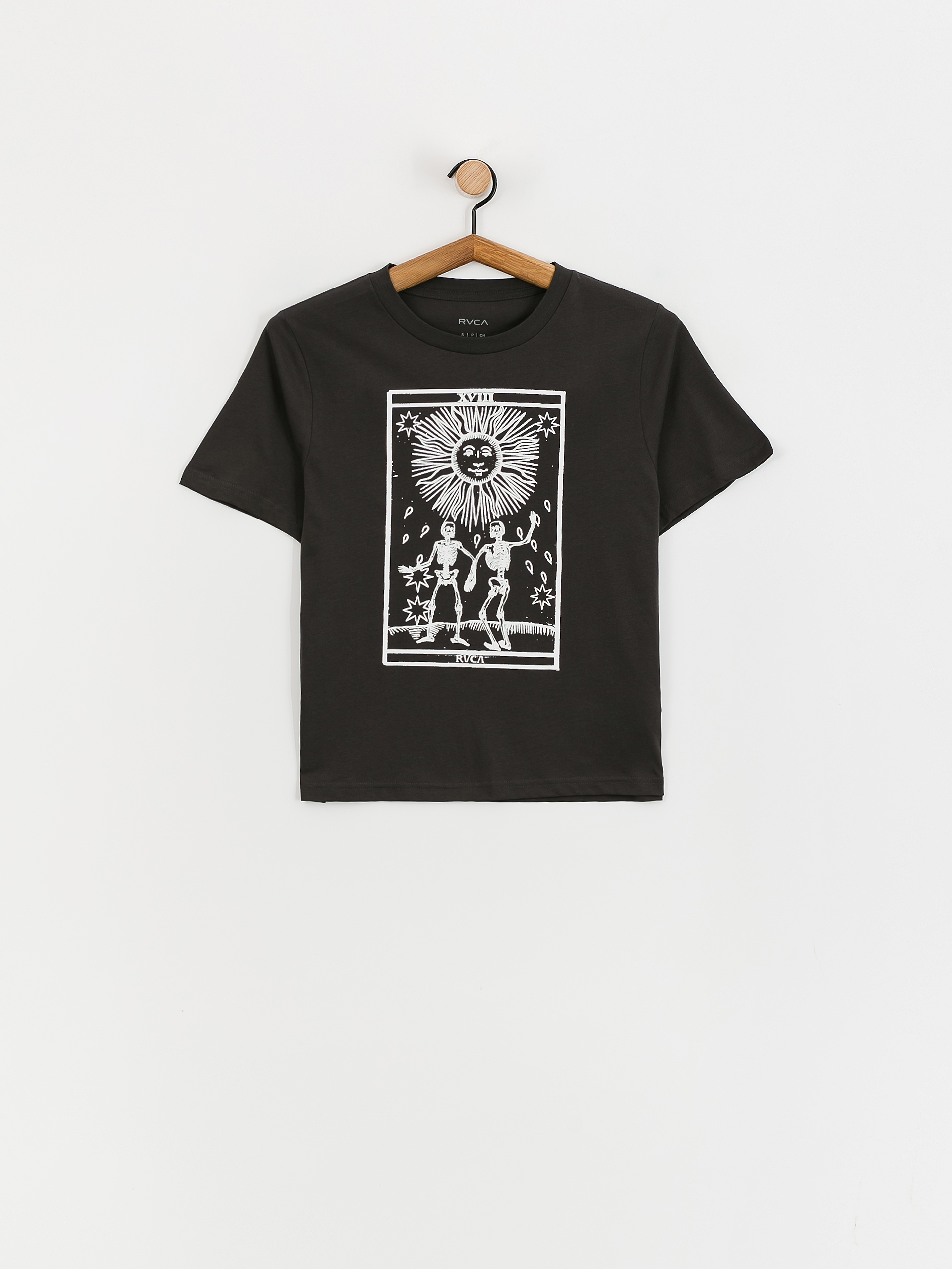 T-shirt RVCA Tarrot Way Wmn (pirate black)