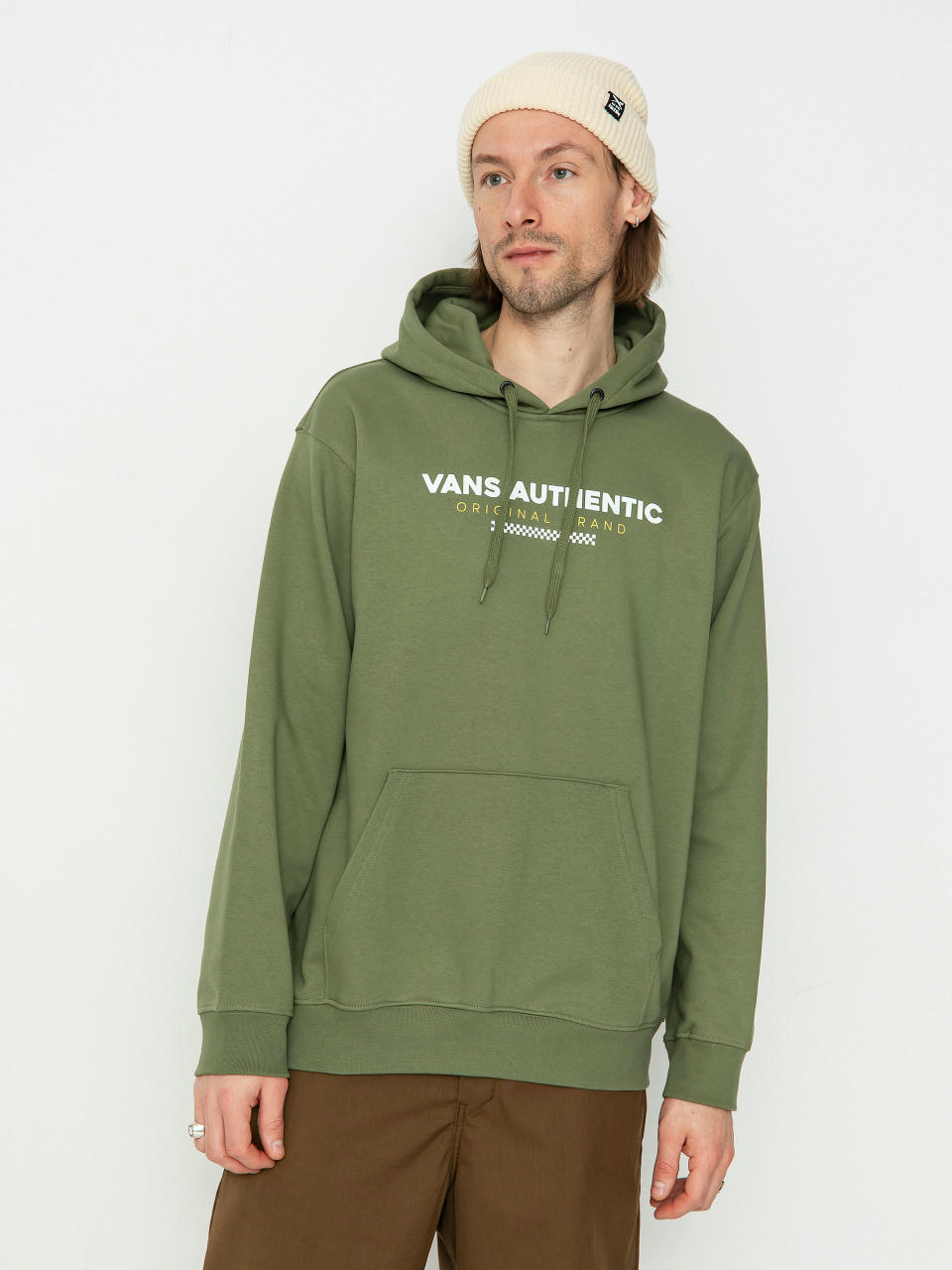 Bluza z kapturem Vans Vans Sport Loose Fit Fleece HD (olivine)