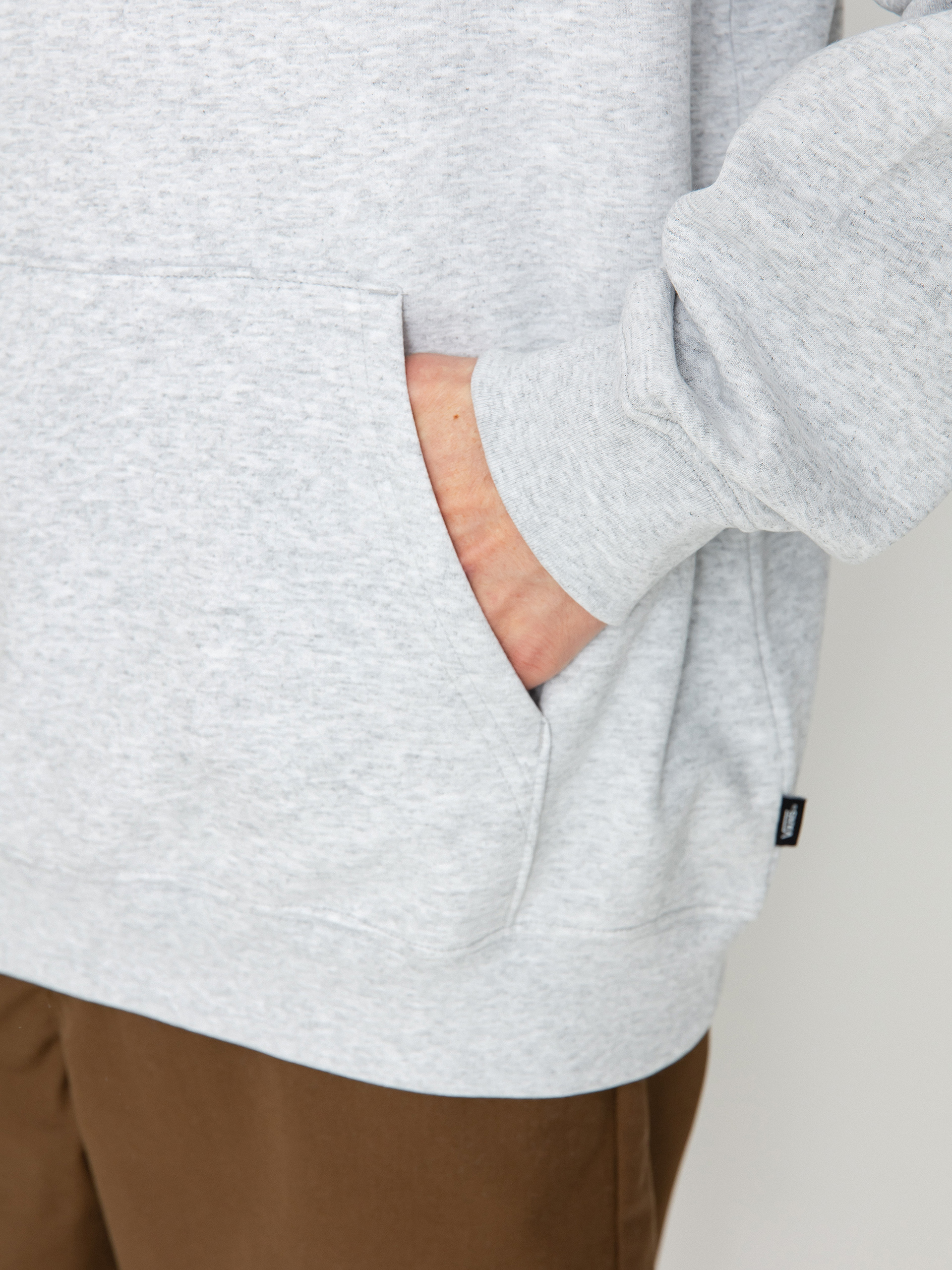 Bluza z kapturem Vans Vans Sport Loose Fit Fleece HD (light grey heather)