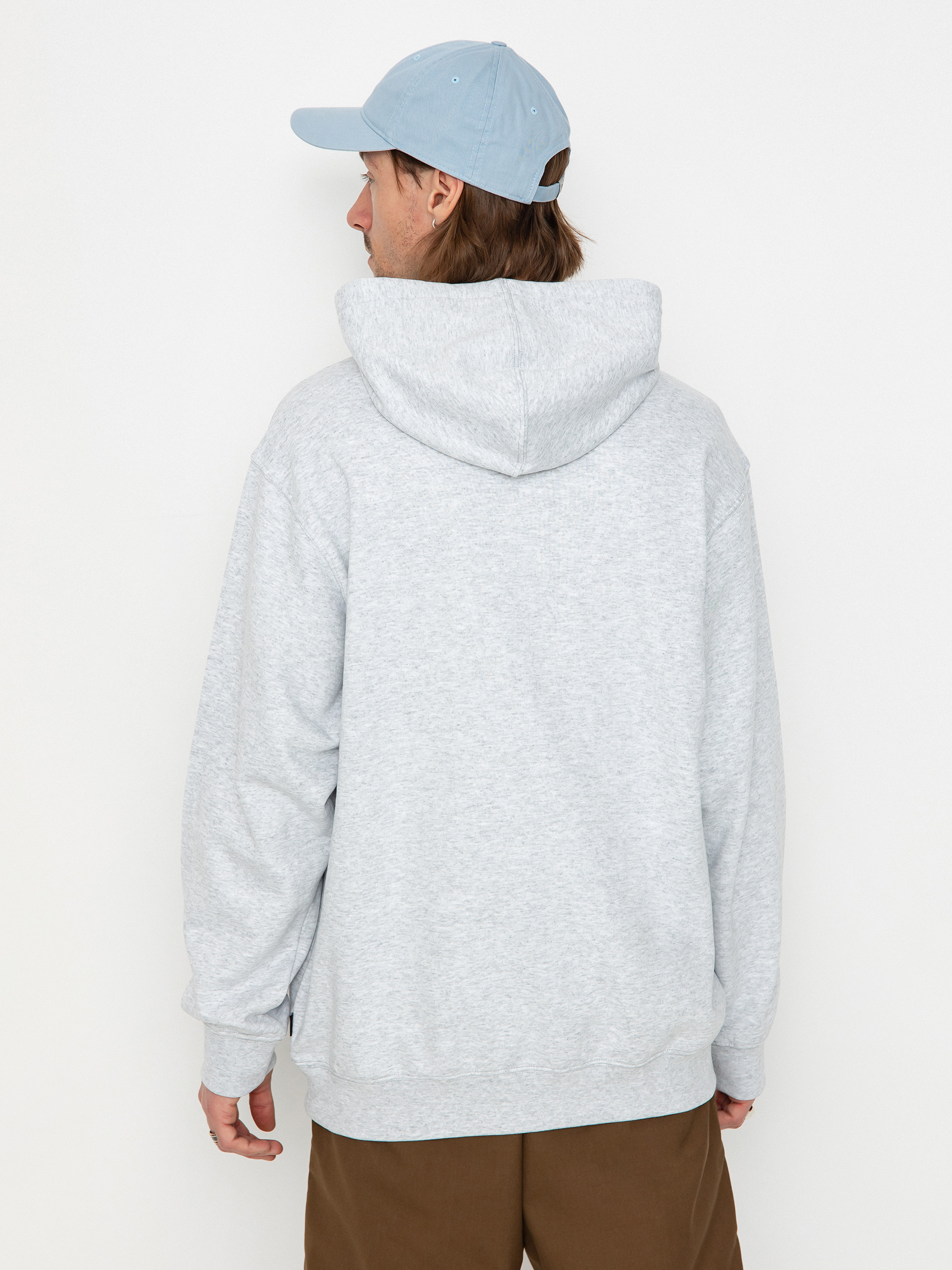 Bluza z kapturem Vans Vans Sport Loose Fit Fleece HD (light grey heather)