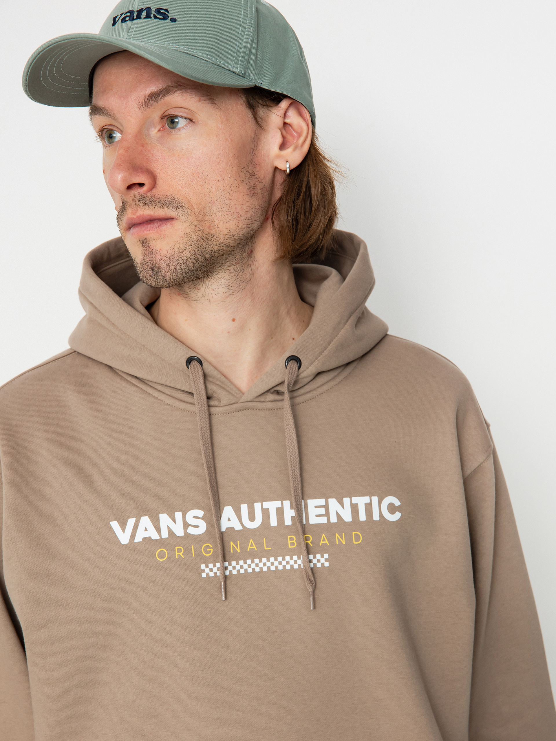 Bluza z kapturem Vans Vans Sport Loose Fit Fleece HD (desert taupe)
