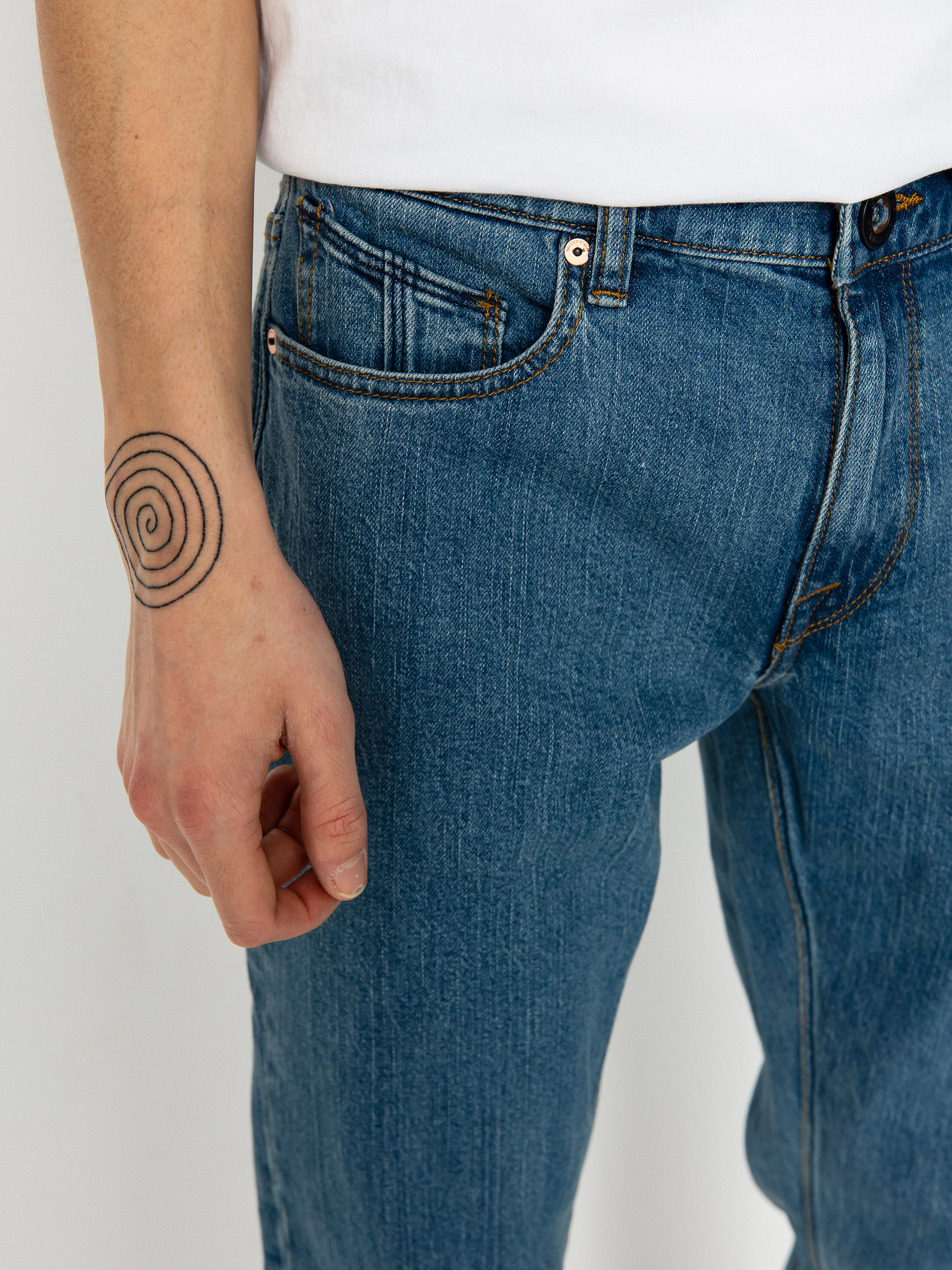 Spodnie Volcom Vorta Denim (aged indigo)