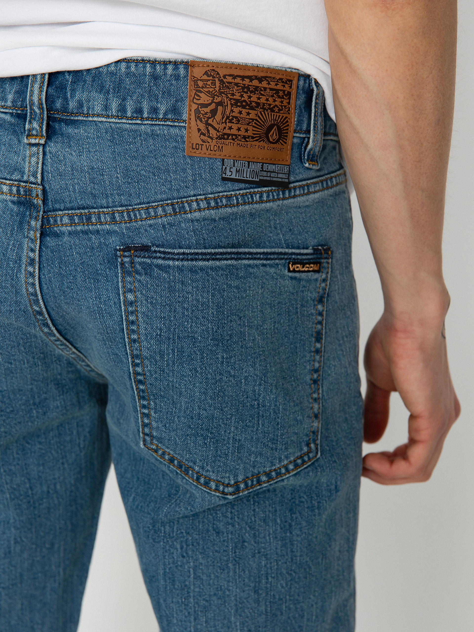 Spodnie Volcom Vorta Denim (aged indigo)