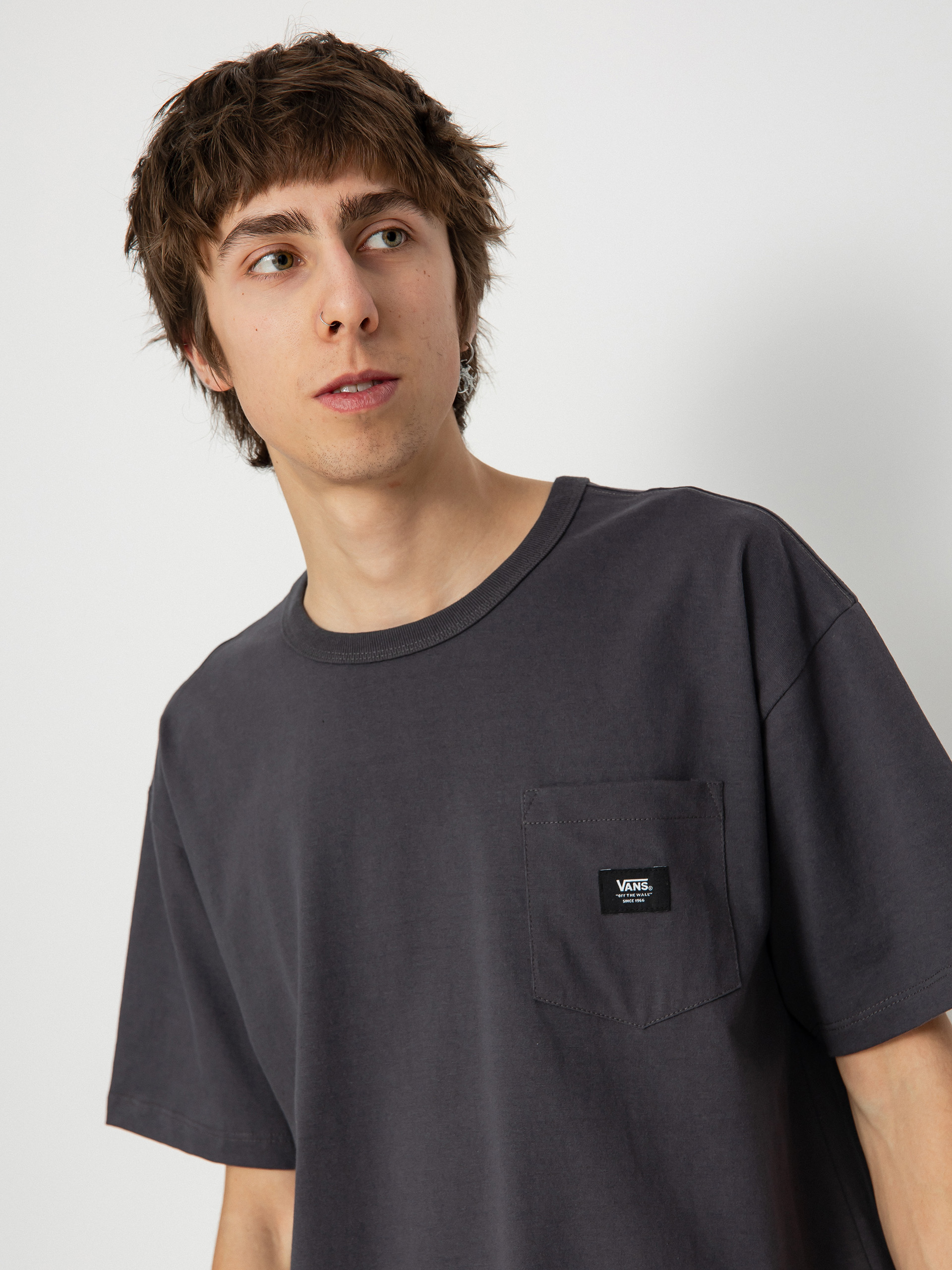 T-shirt Vans Off The Wall II Pocket (asphalt)