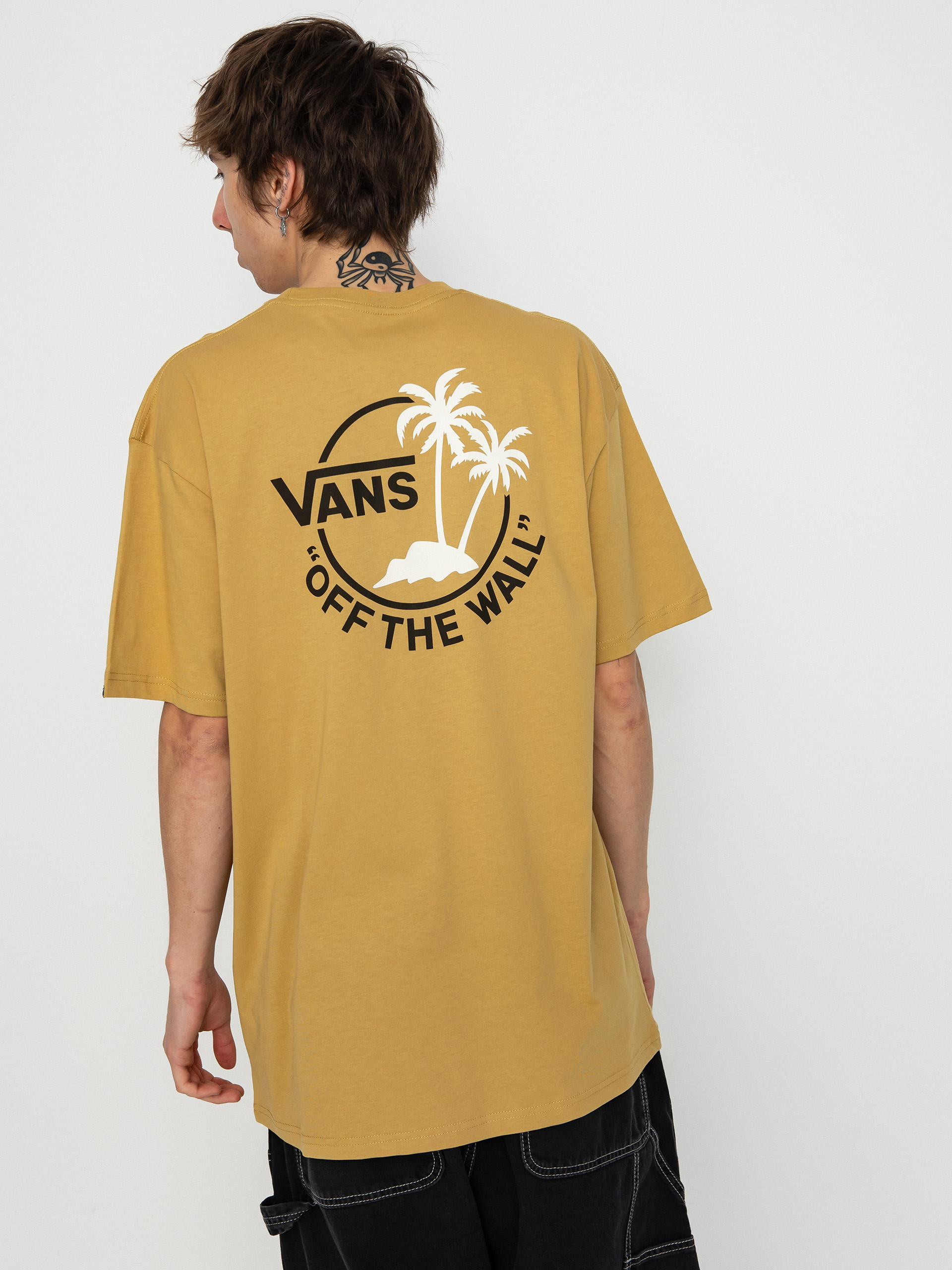 T-shirt Vans Classic Mini Dual Palm II (antelope/demitasse)