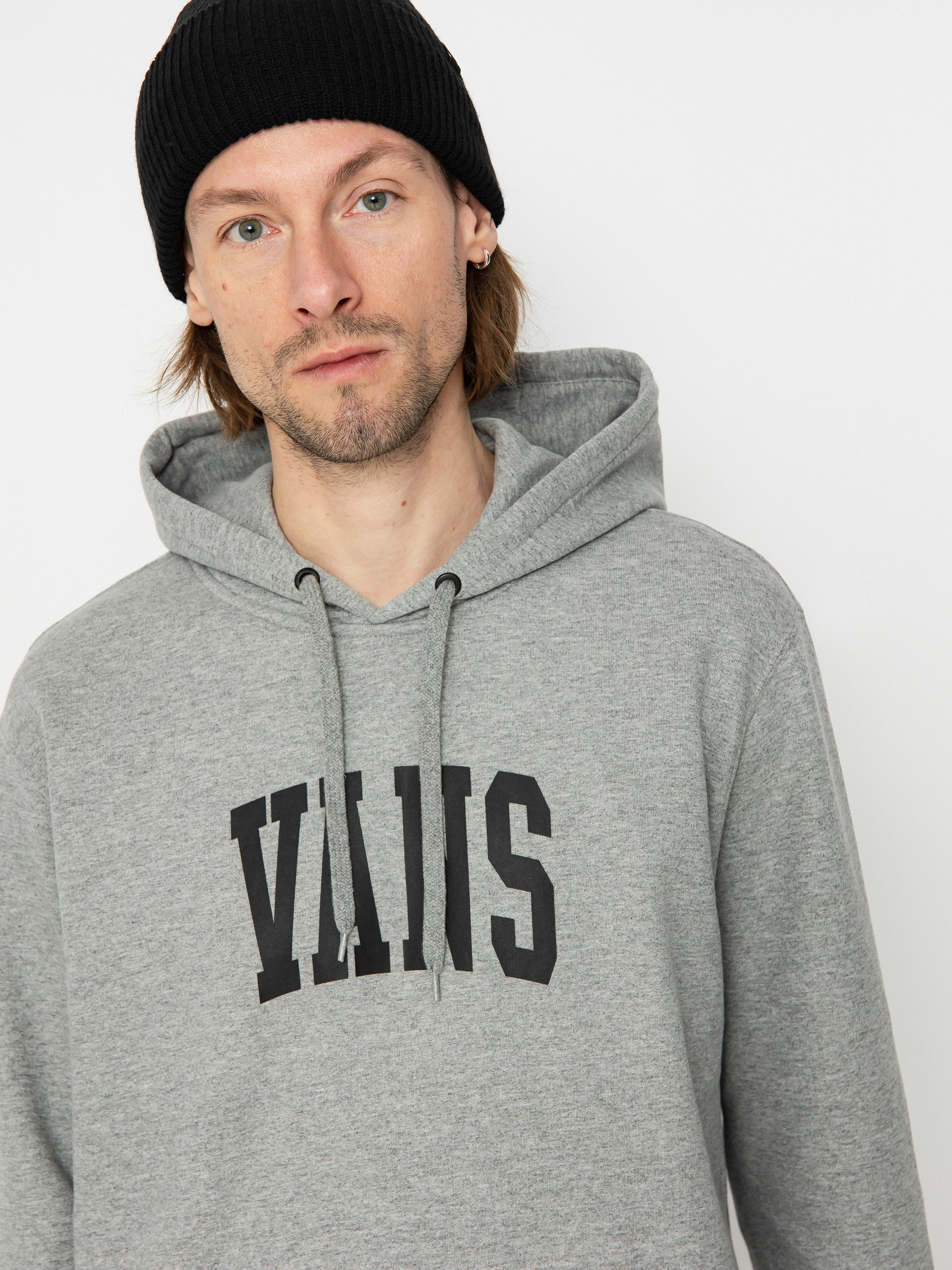 Bluza z kapturem Vans Vans Arched HD (cement heather)