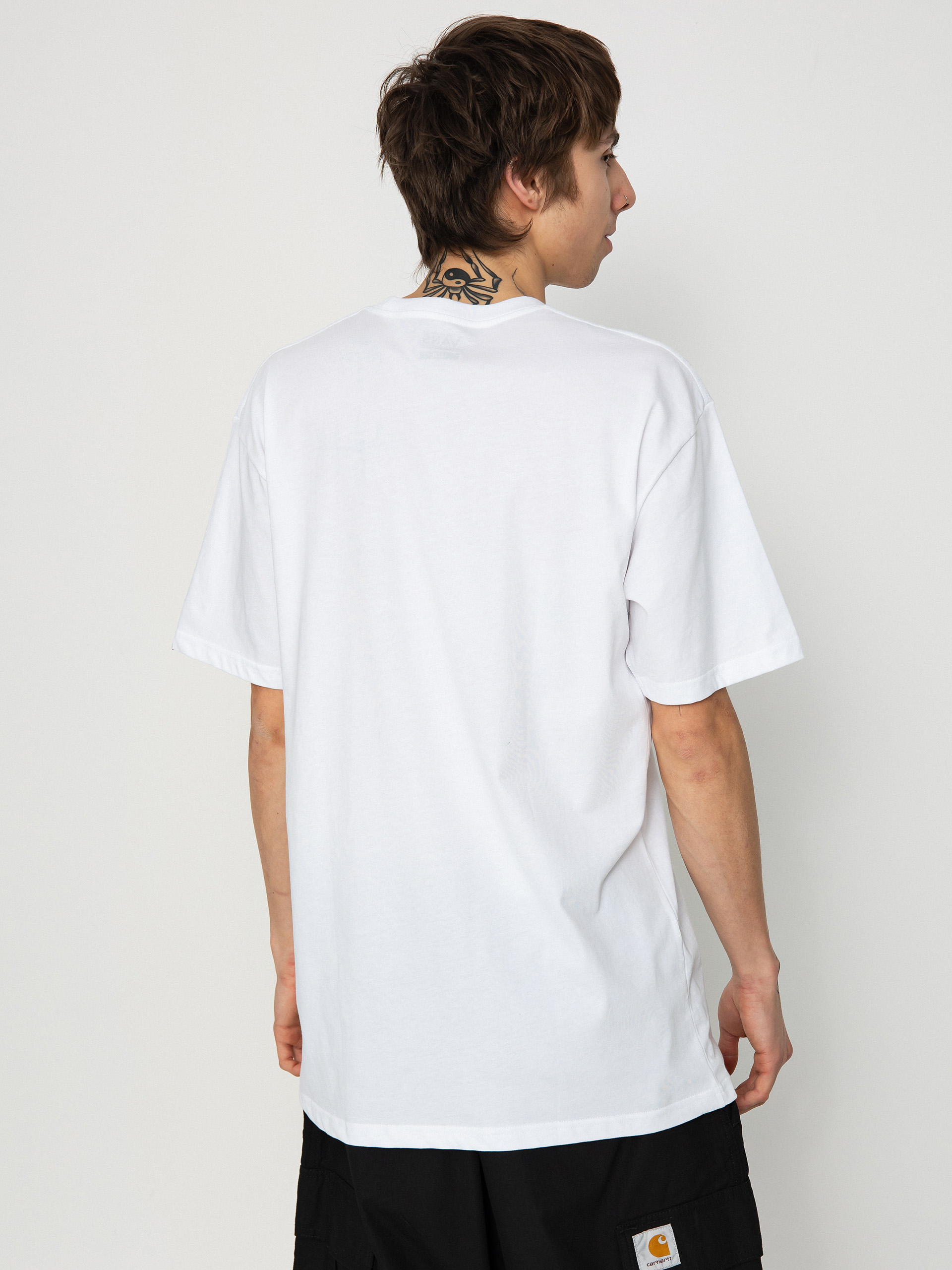 T-shirt Vans Classic Easy Box (white/malibu blue)