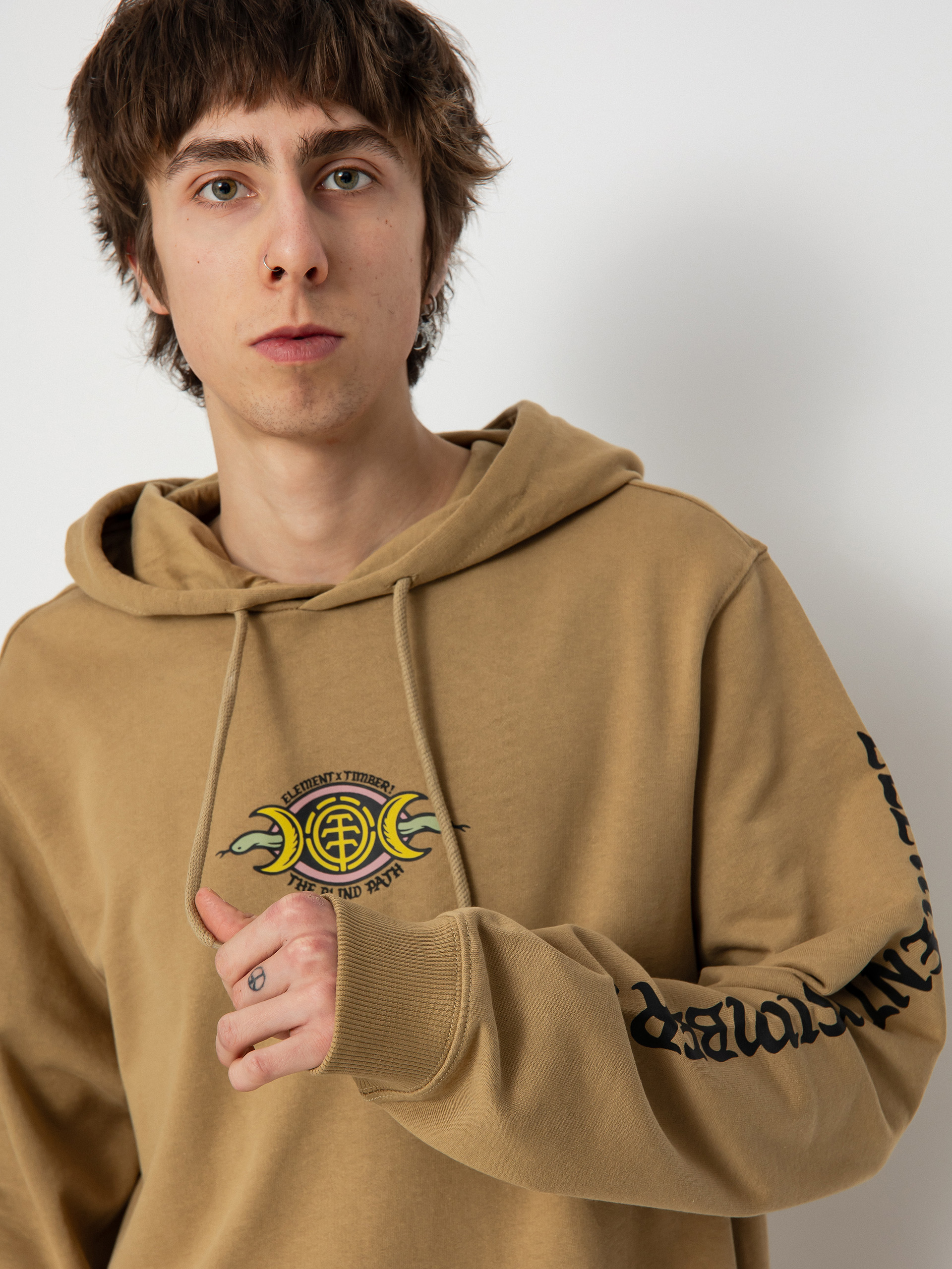 Bluza z kapturem Element Timber Wisdom HD (khaki)