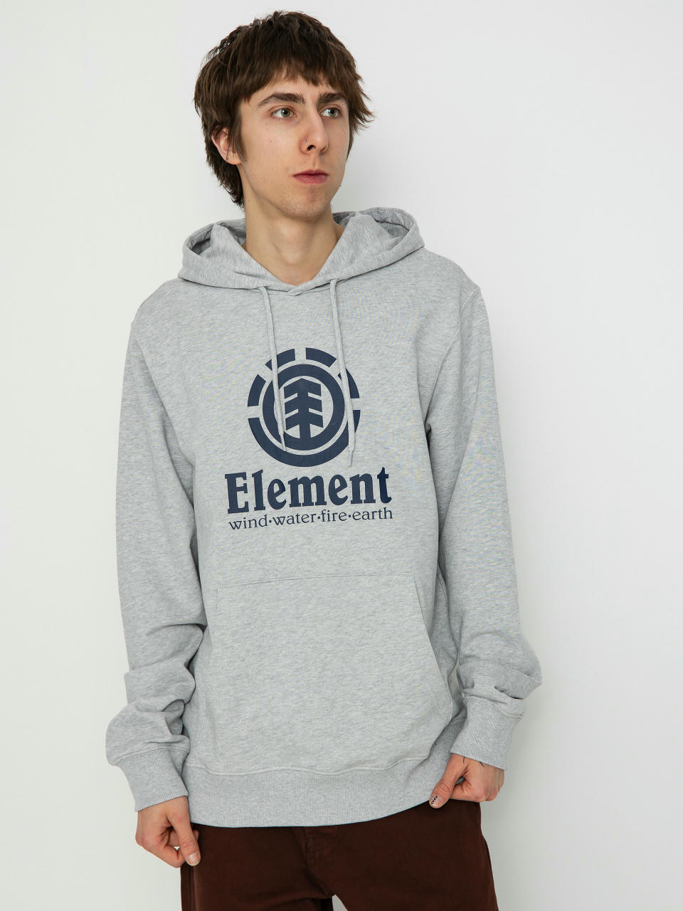 Bluza z kapturem Element Vertical HD (mid grey heather)