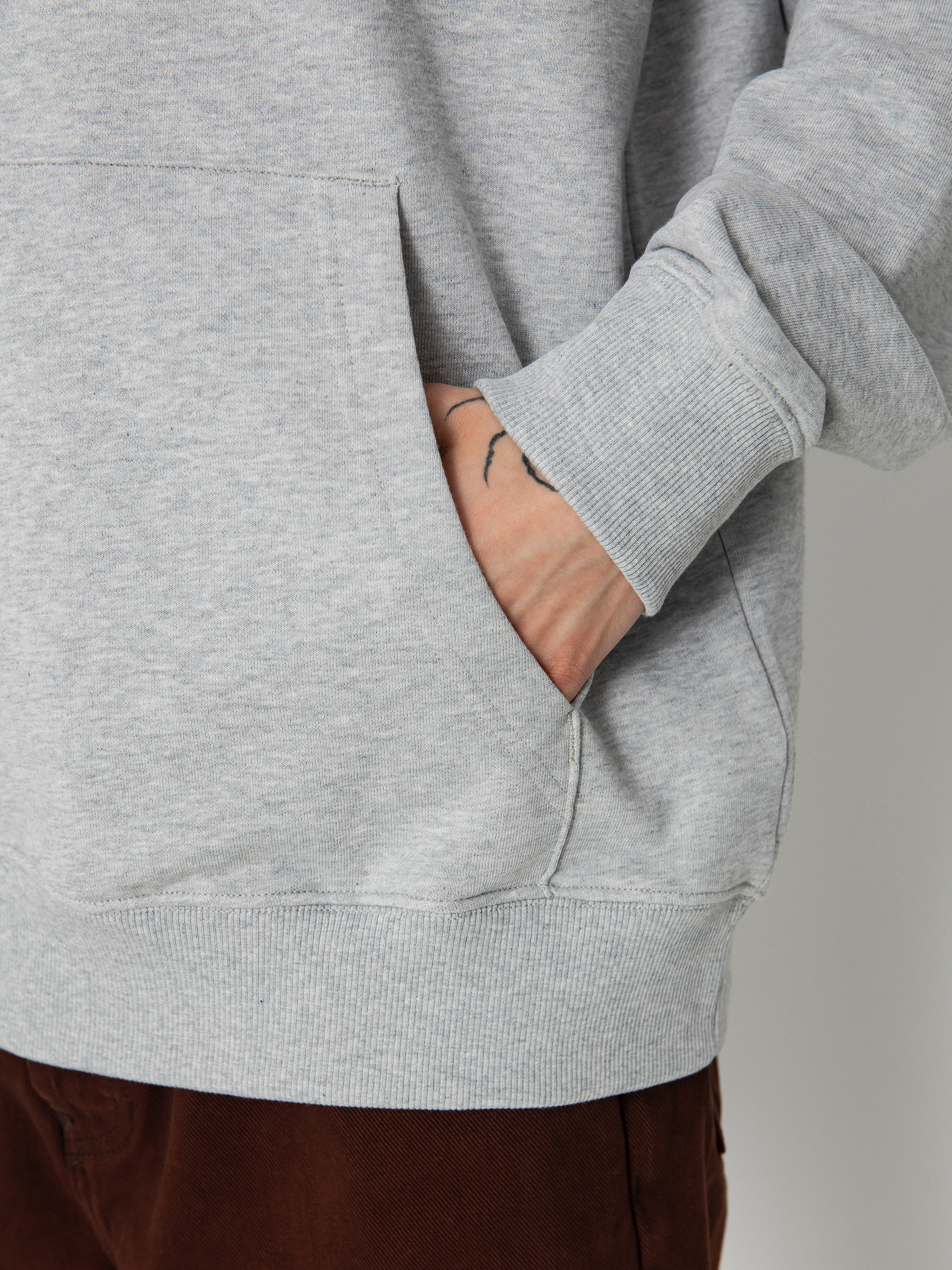 Bluza z kapturem Element Vertical HD (mid grey heather)