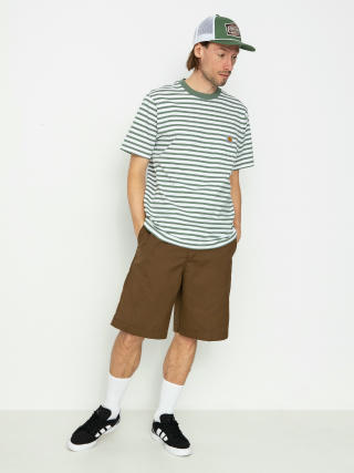T-shirt Carhartt WIP Seidler Pocket (seidler stripe/park/white)