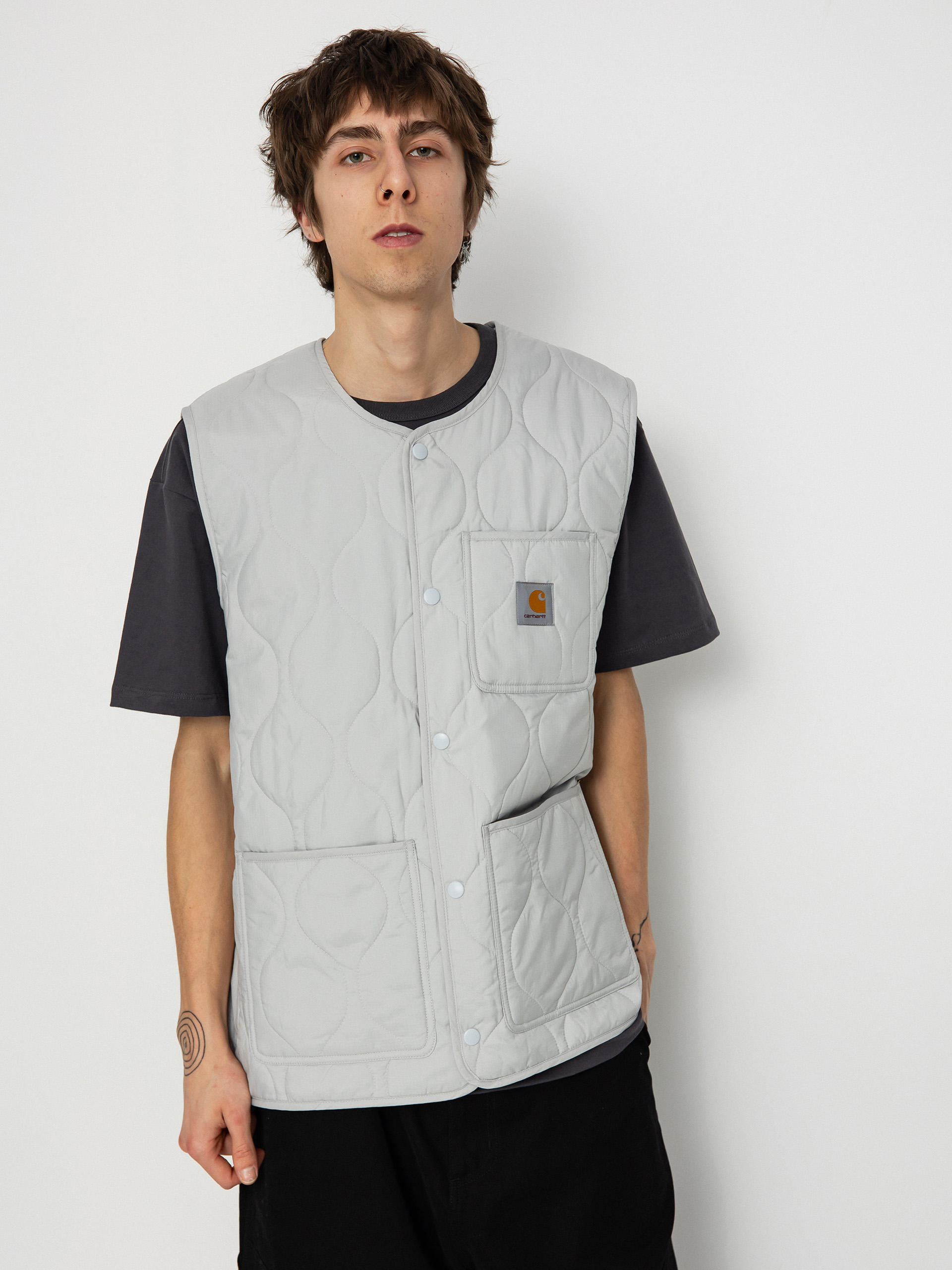 Kamizelka Carhartt WIP Skyton (sonic silver)