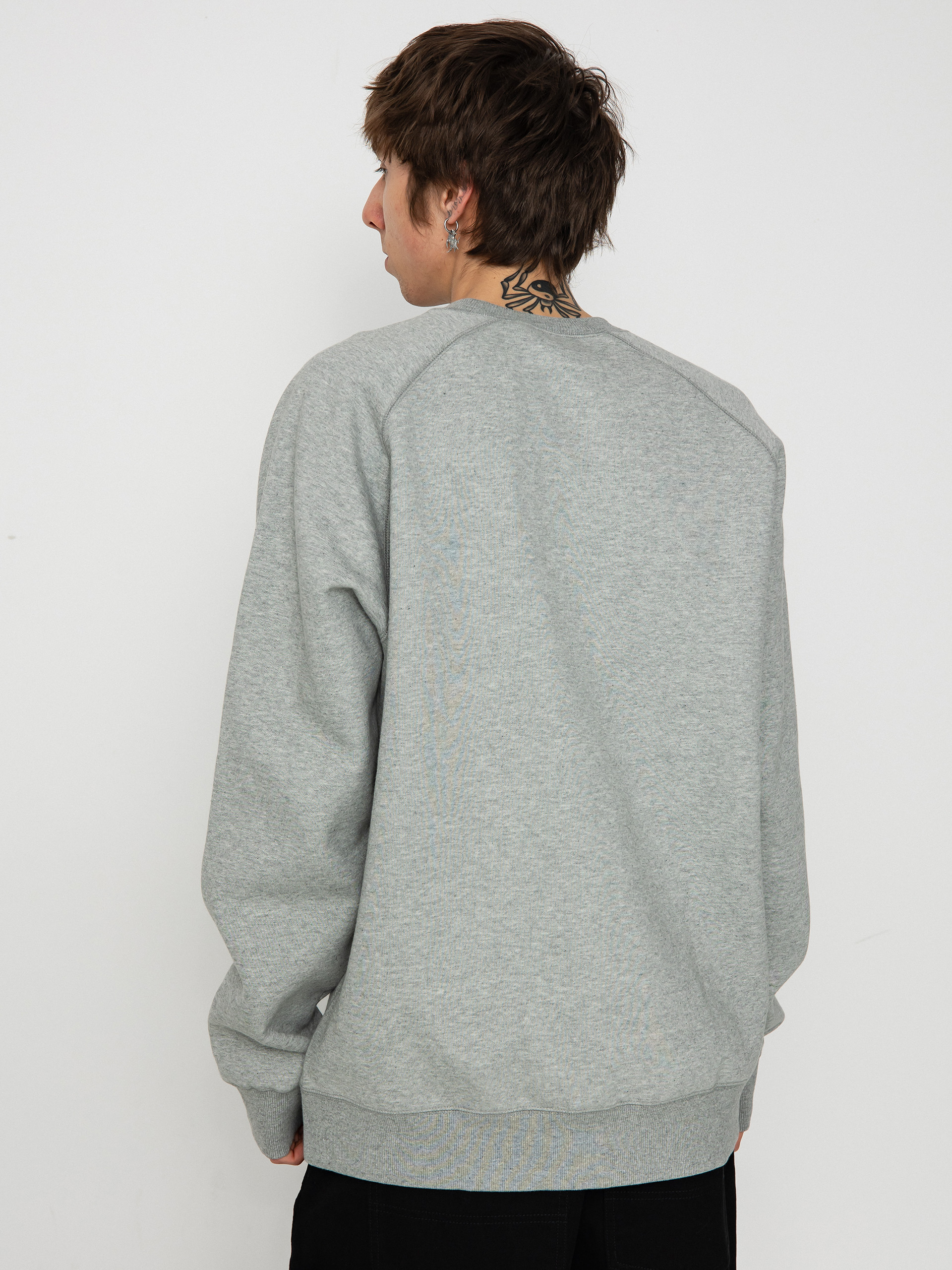 Bluza Carhartt WIP Chase (grey heather/gold)