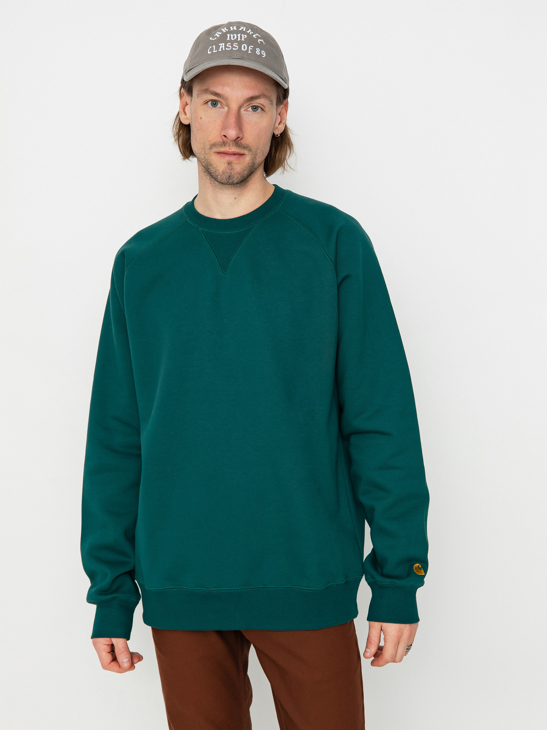 Bluza Carhartt WIP Chase (chervil/gold)