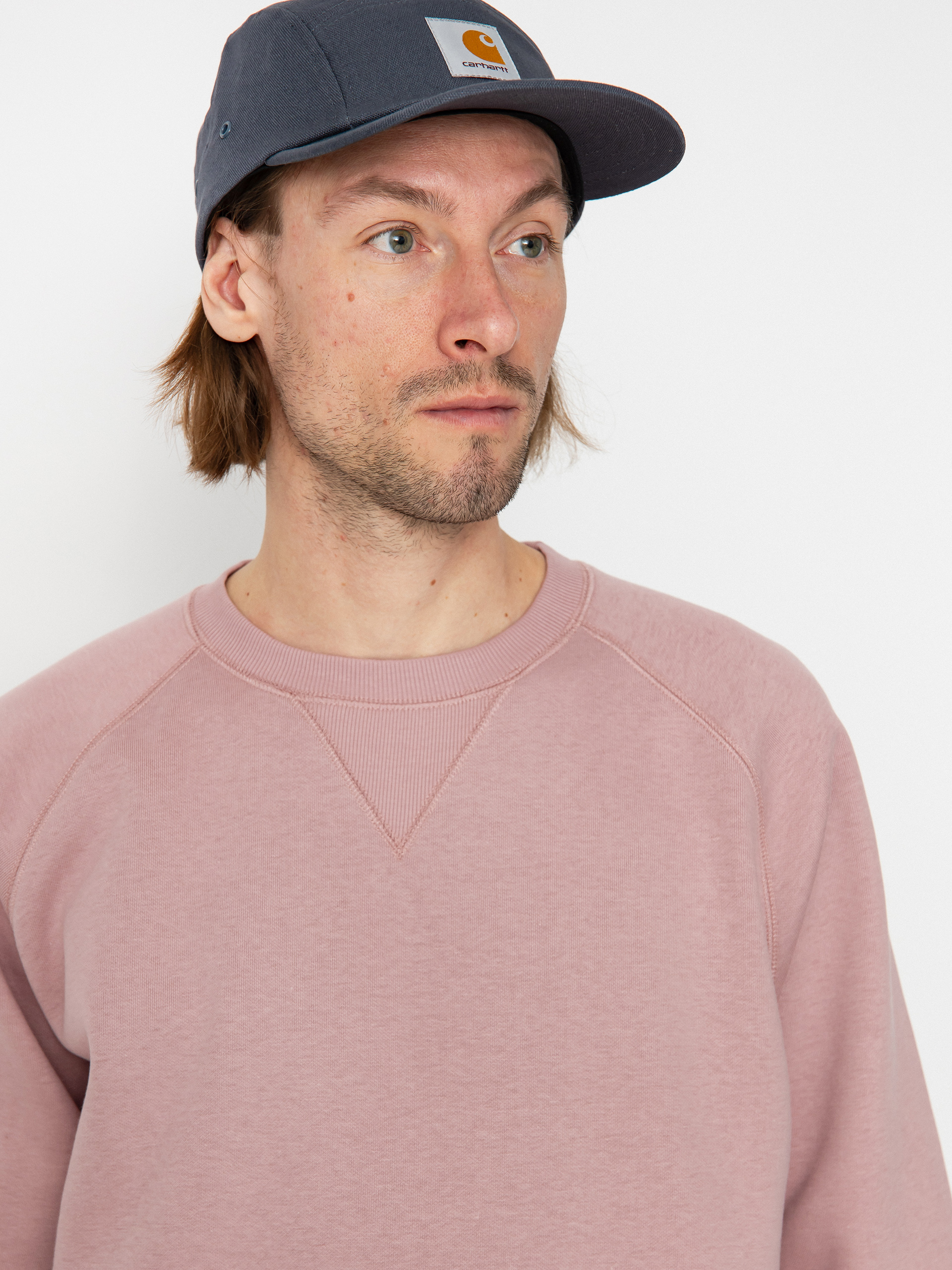 Bluza Carhartt WIP Chase (glassy pink/gold)