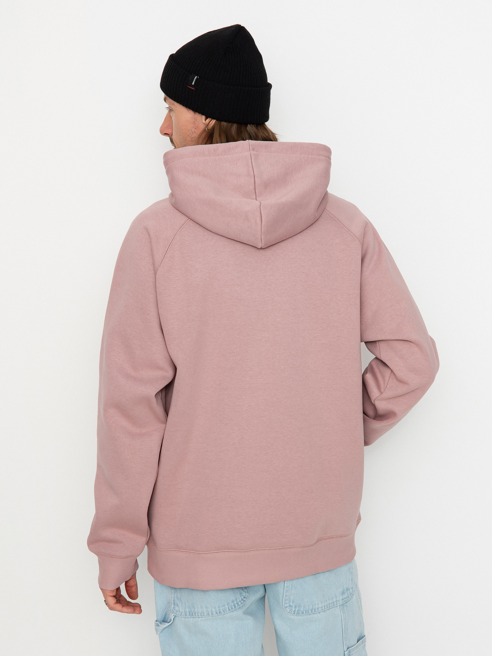 Bluza z kapturem Carhartt WIP Chase HD (glassy pink/gold)