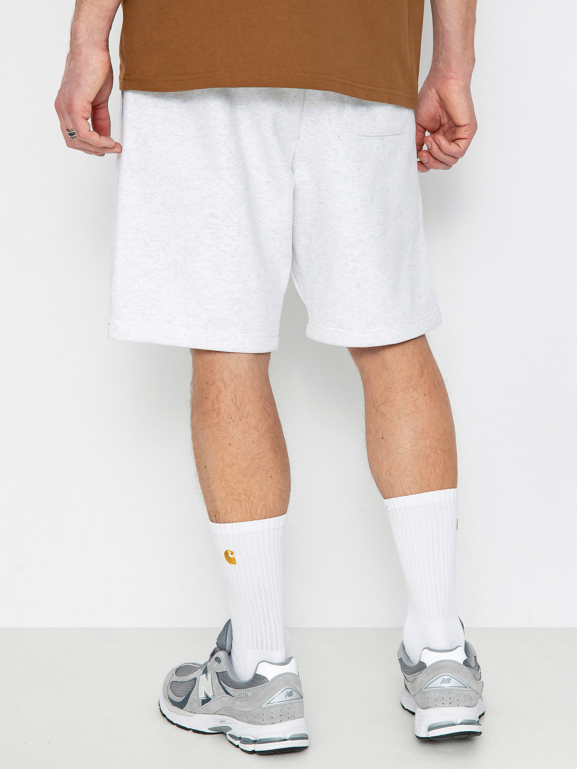 Szorty Carhartt WIP Chase (ash heather/gold)