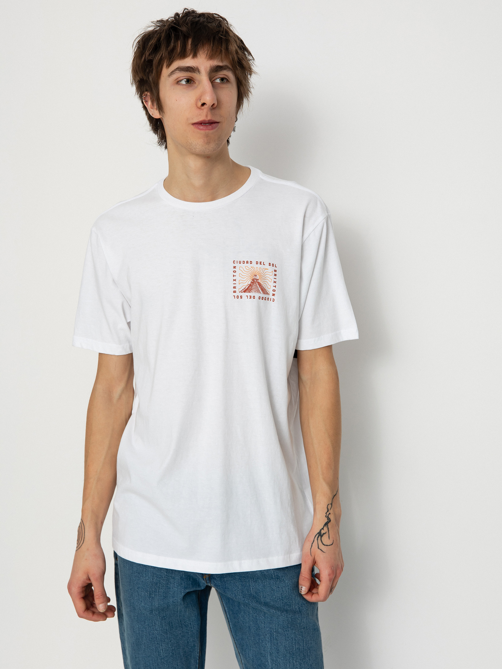 T-shirt Brixton Del Sol Tlrt (white)