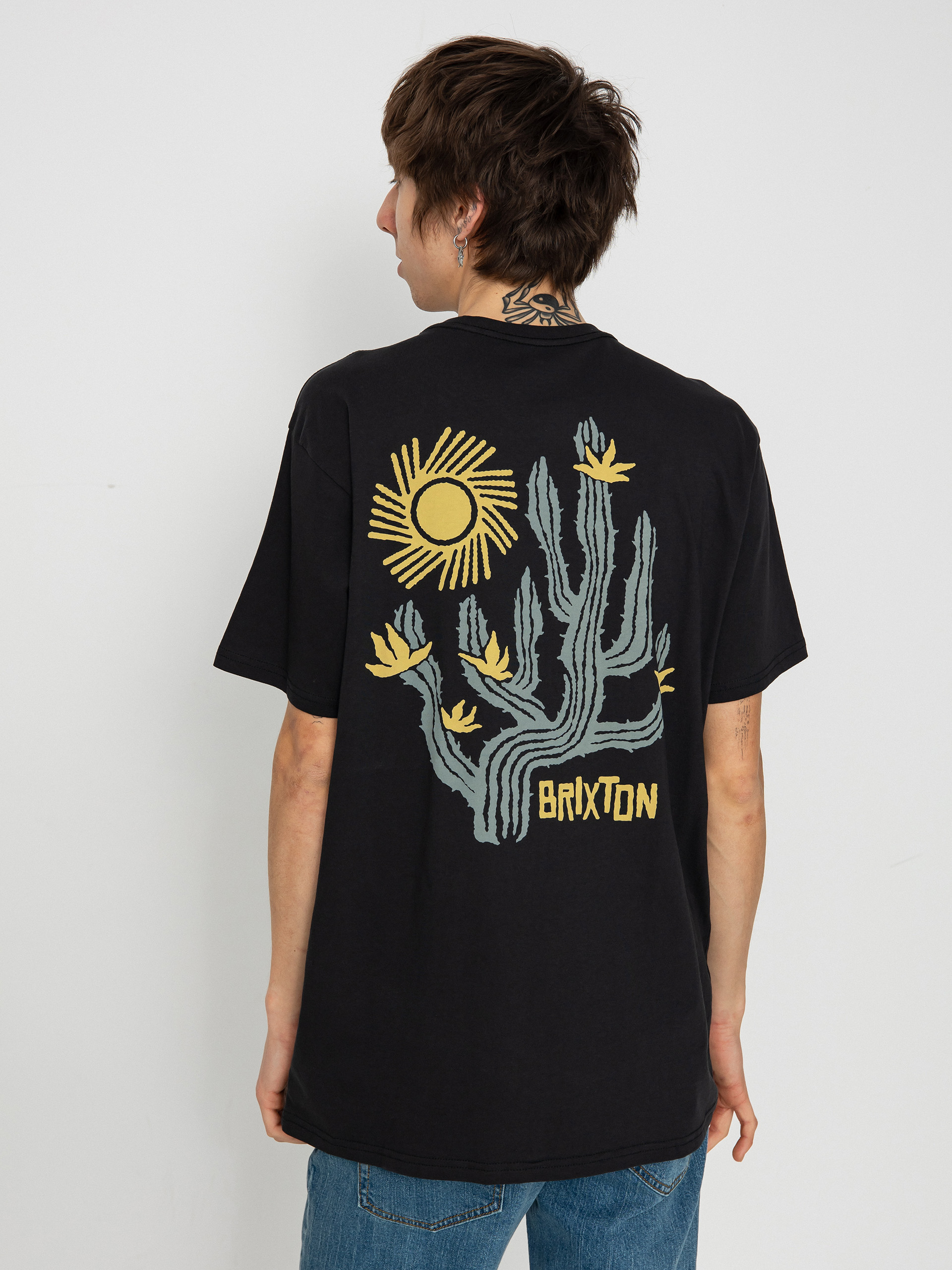 T-shirt Brixton Valley Tlrt (black)