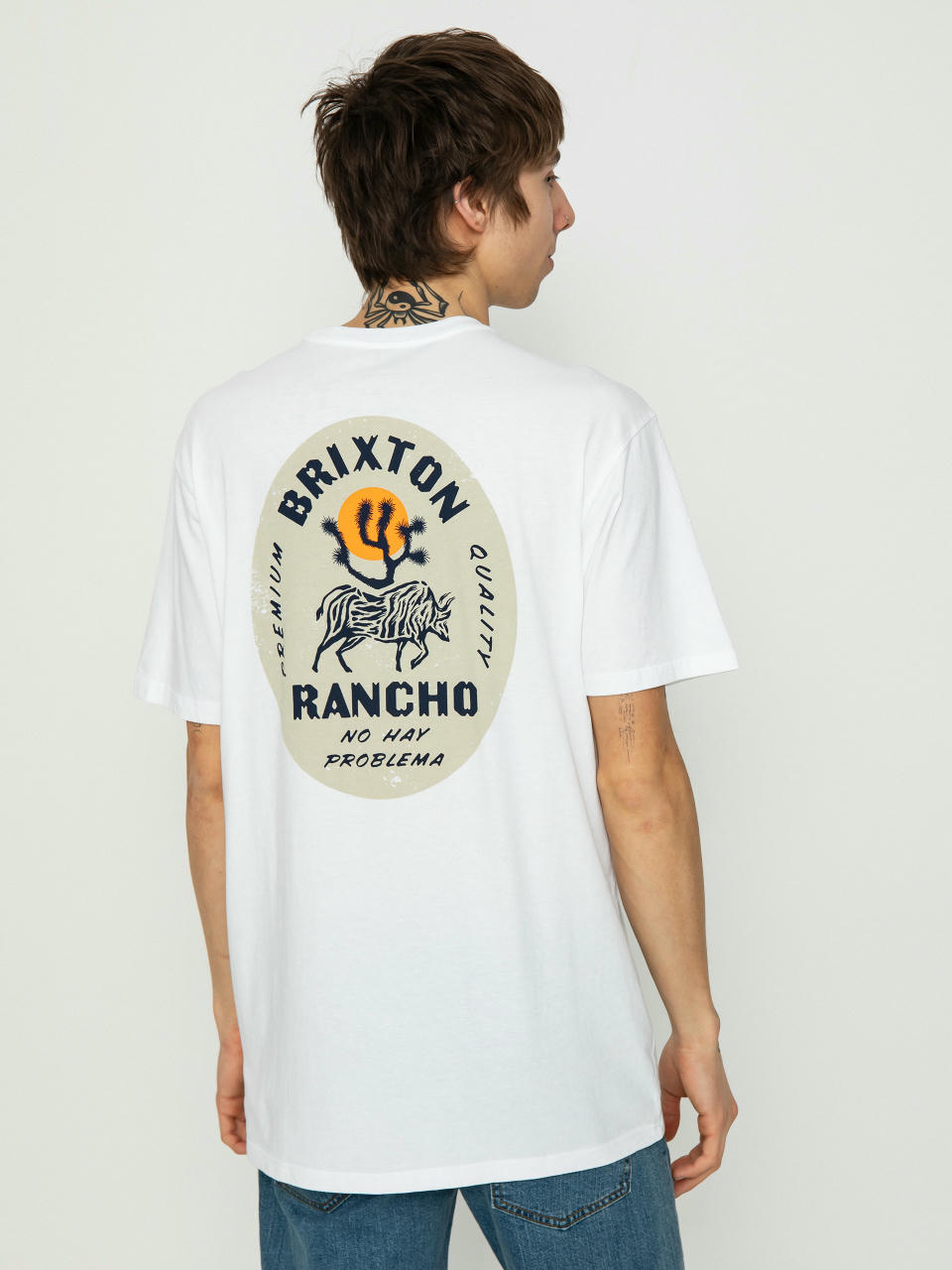 T-shirt Brixton Rancho Tlrt (white)