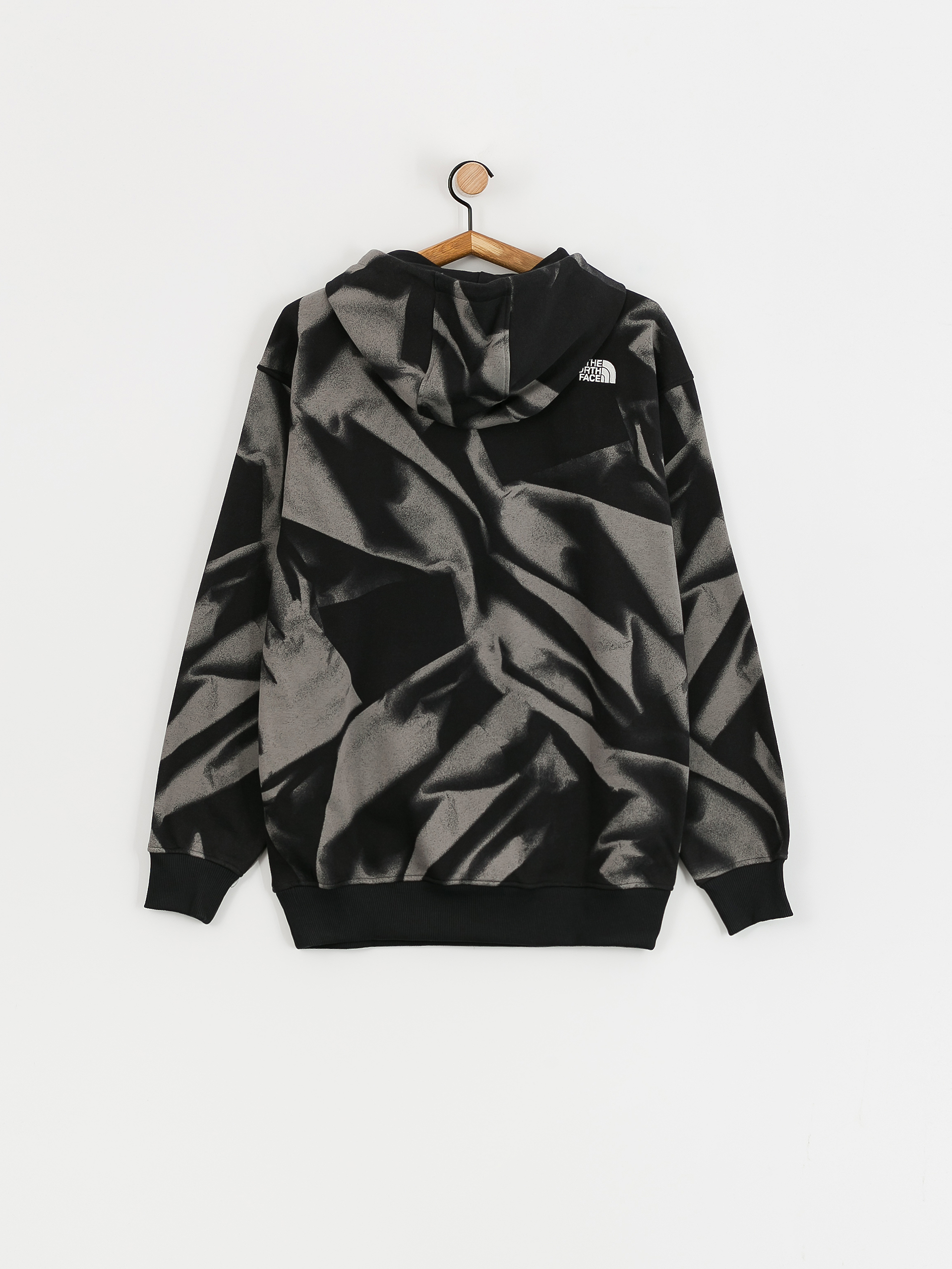 Bluza z kapturem The North Face Essential HD Print (smoked pearl garment fo)