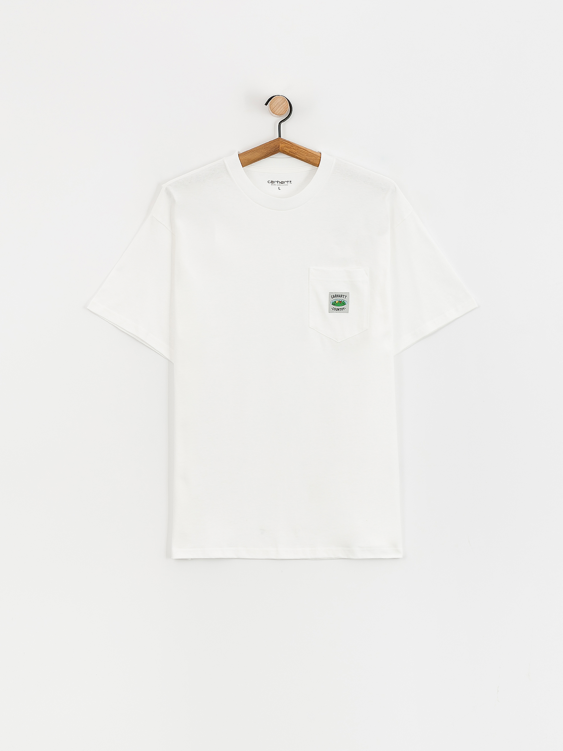 T-shirt Carhartt WIP Field Pocket (white)