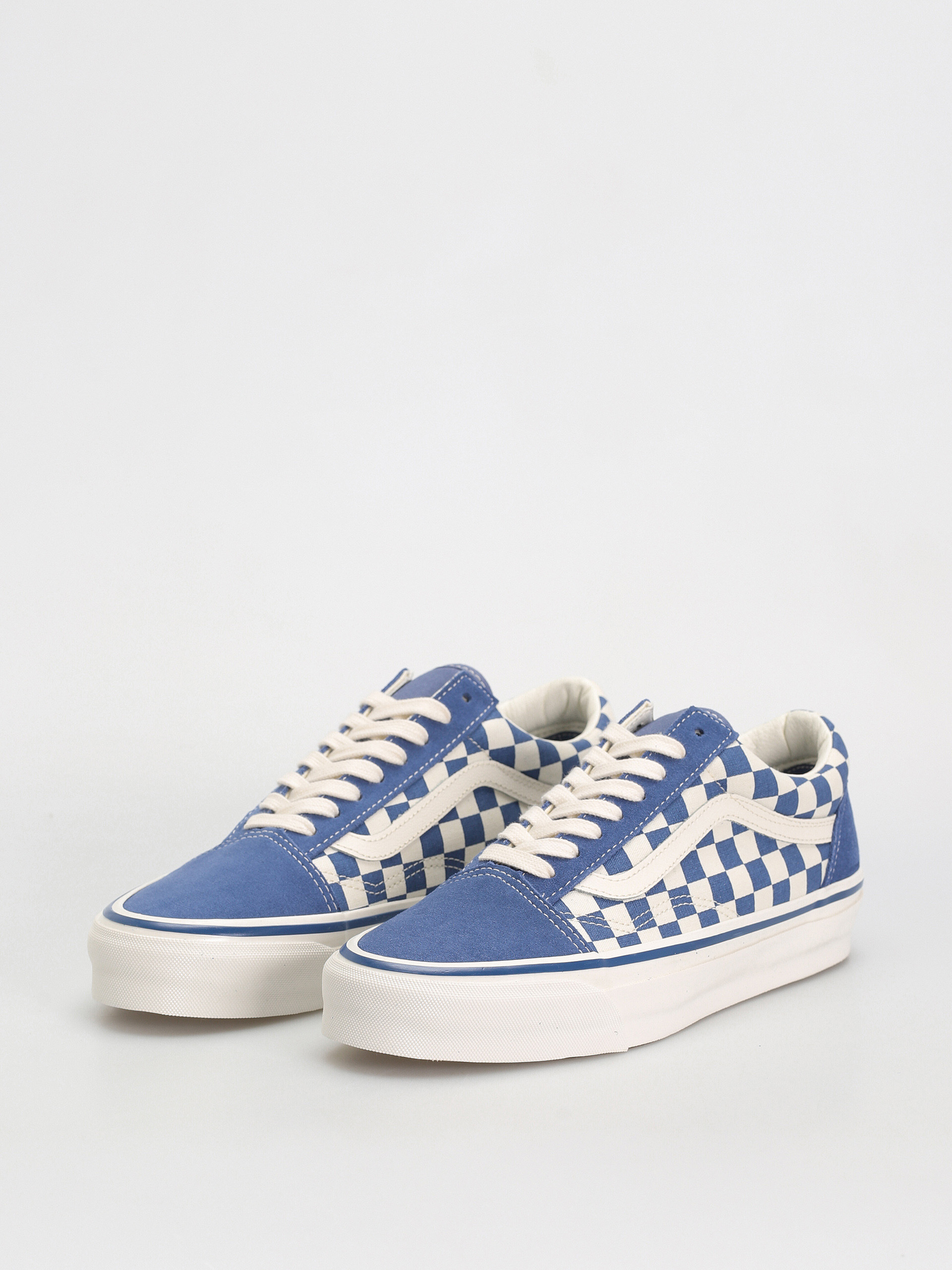 Buty Vans Old Skool 36 (checkerboard medium blue)