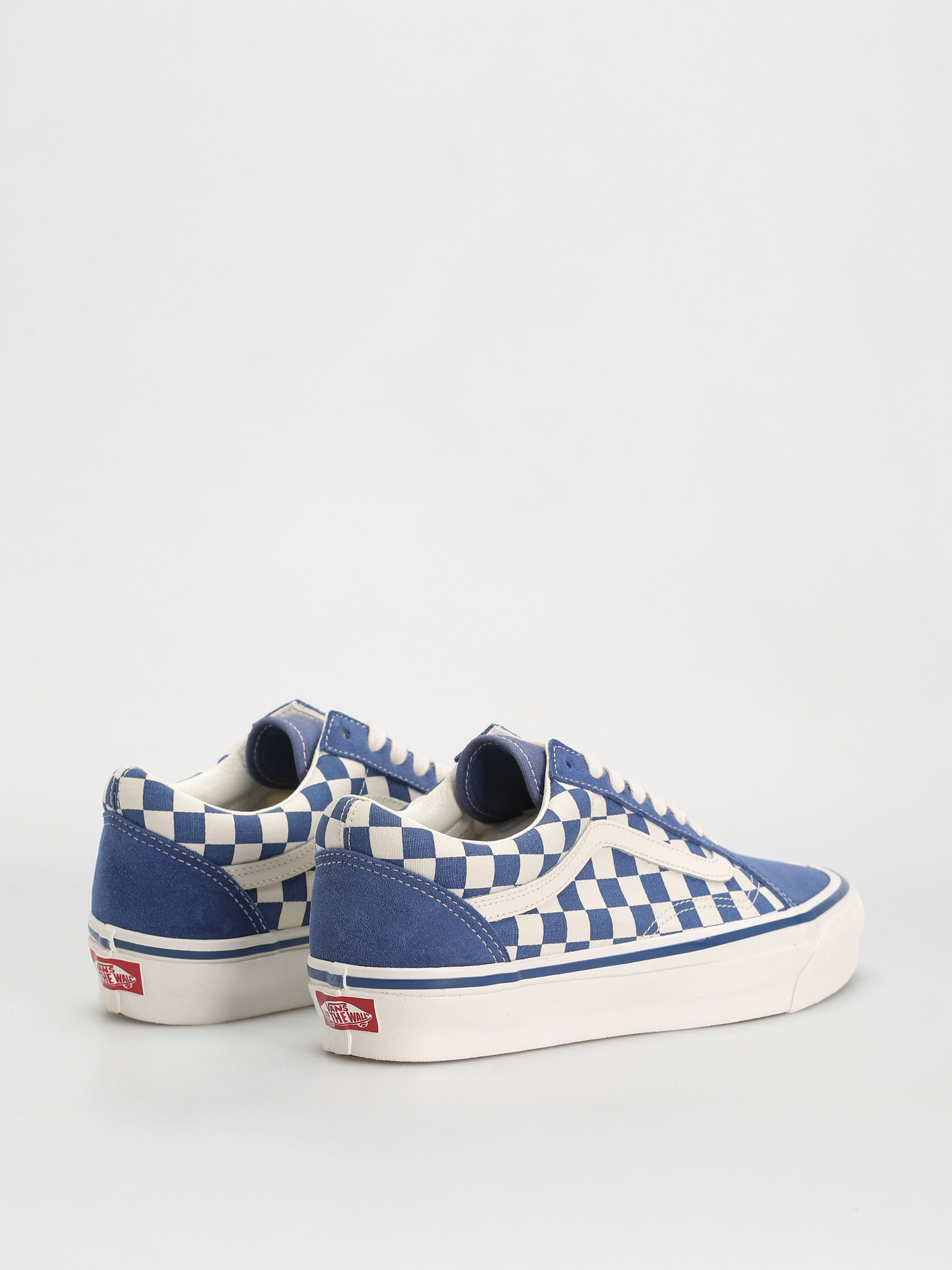 Buty Vans Old Skool 36 (checkerboard medium blue)