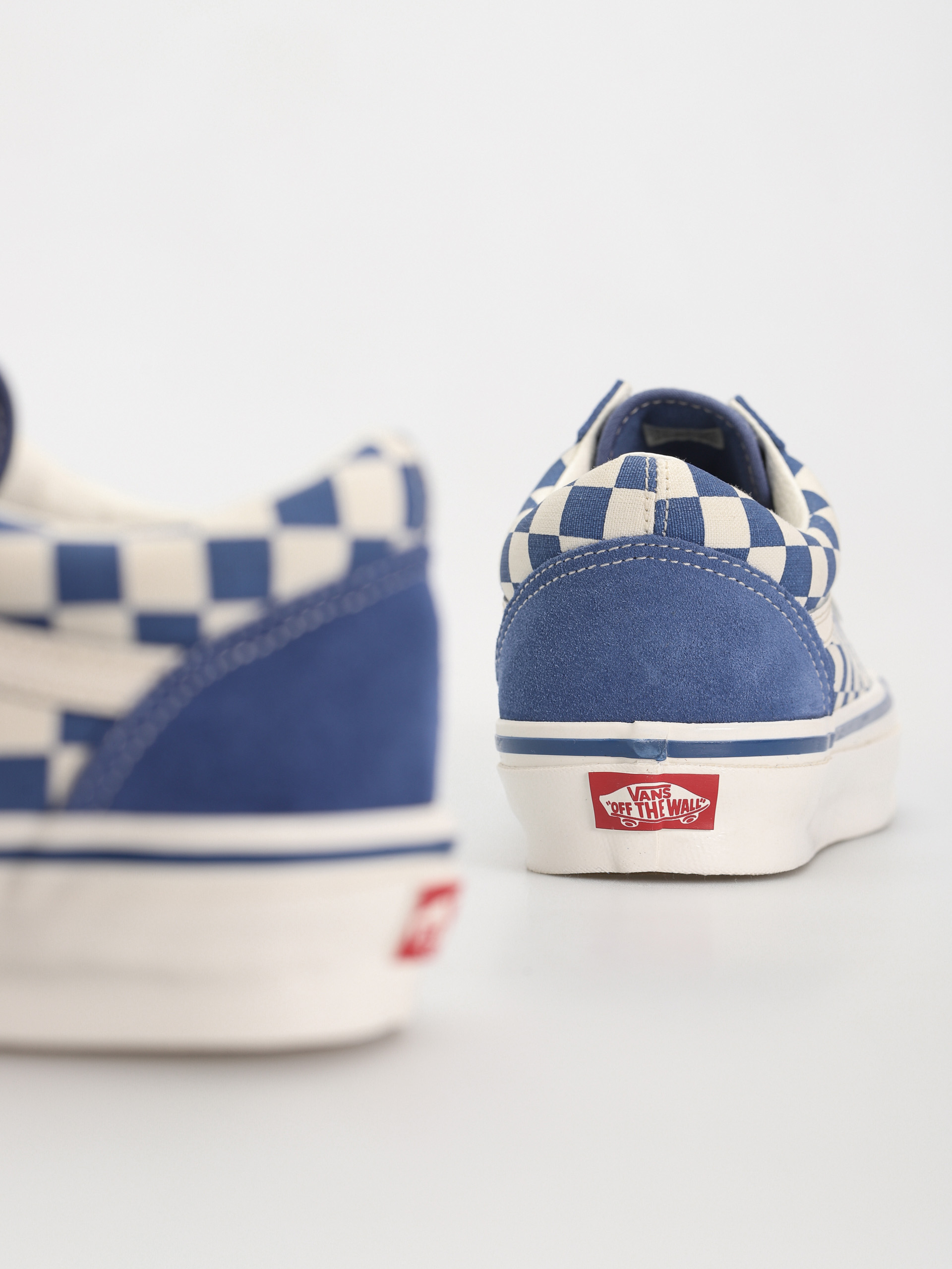 Buty Vans Old Skool 36 (checkerboard medium blue)