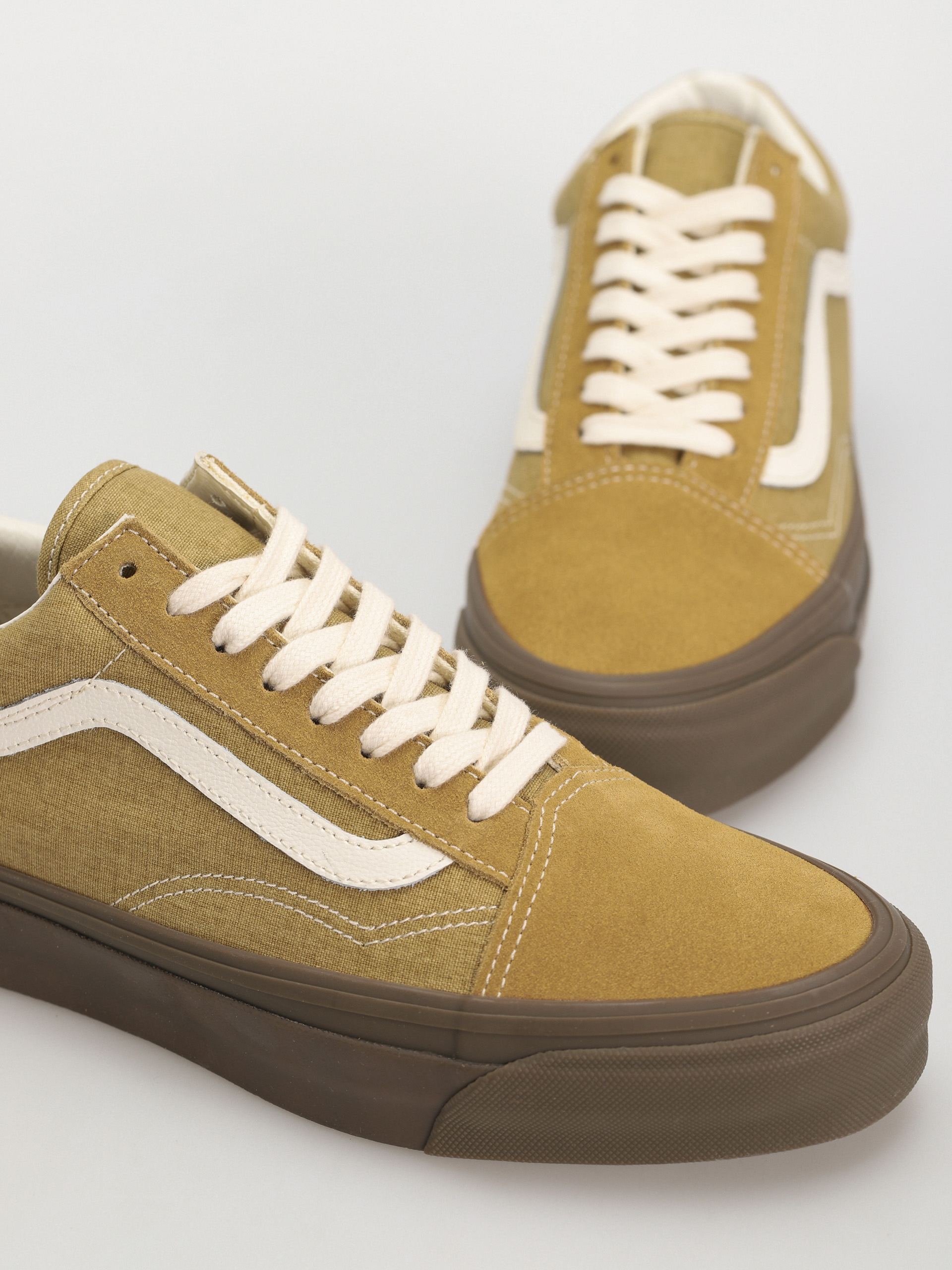 スニーカー ^VANS^ Old School 36 Salt Wash Dirty Yellow VN000CT96DY1 Vans Salt Wash Old Skool 36 Sneakers Skate Shoes Dirty