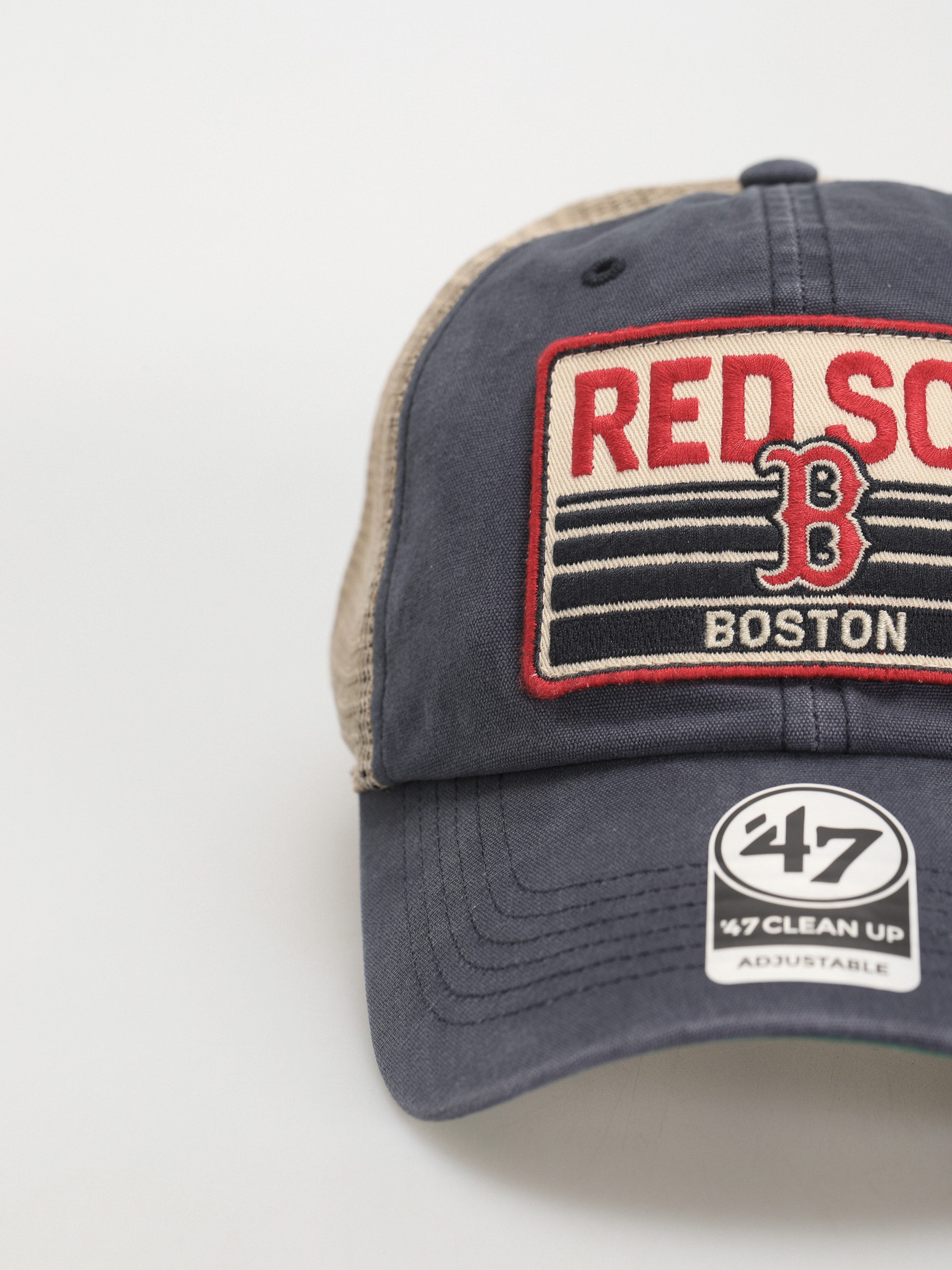 Czapka z daszkiem 47 Brand MLB Boston Red Sox Four Stroke (vintage navy)