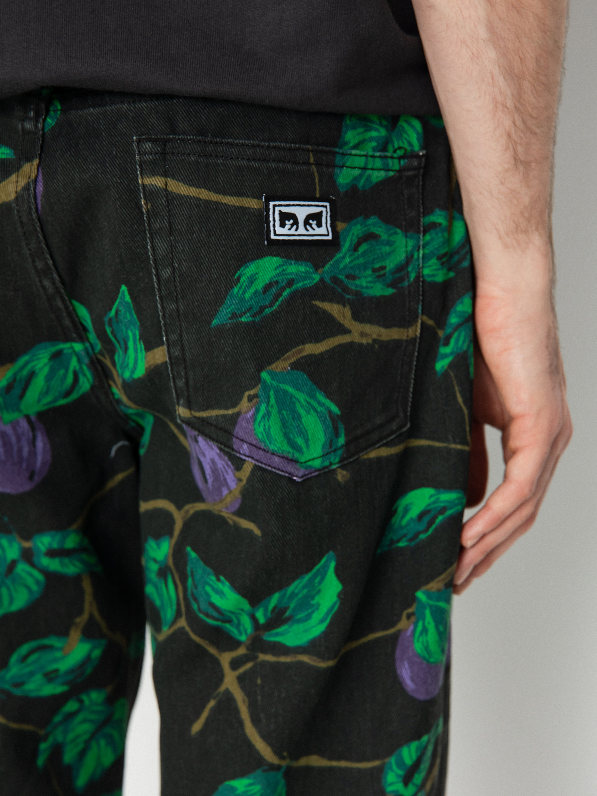 Spodnie OBEY Hardwork Printed Denim (rosin)