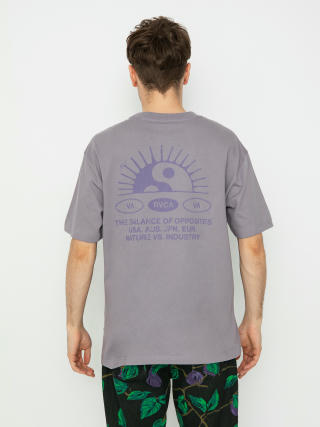 T-shirt RVCA Balance Rise (gray ridge)