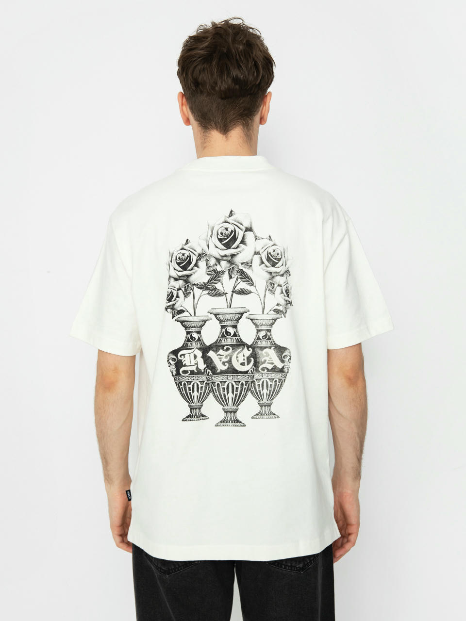 T-shirt RVCA Benj Bouquet (salt)