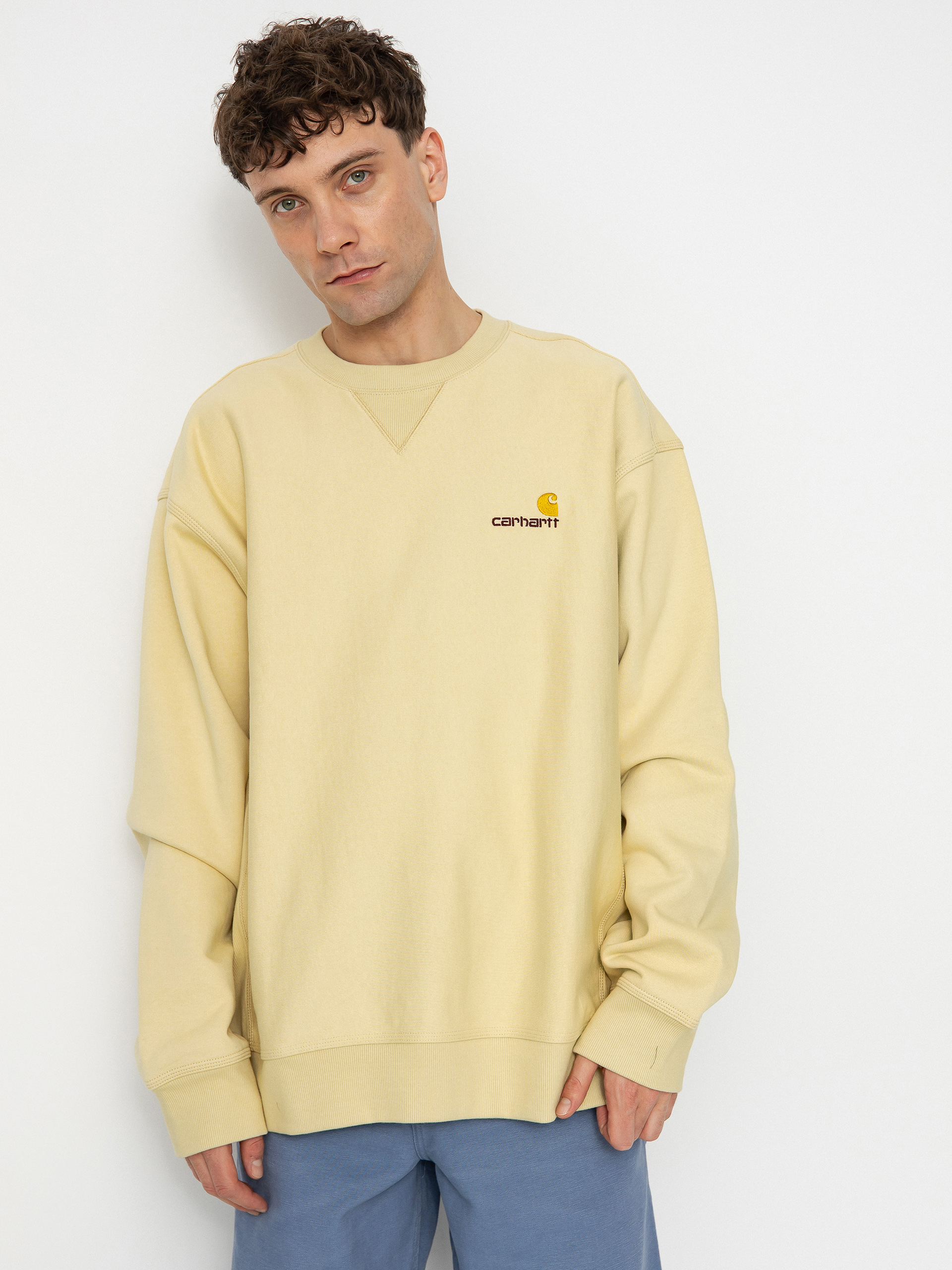 Bluza Carhartt WIP American Script (rattan)