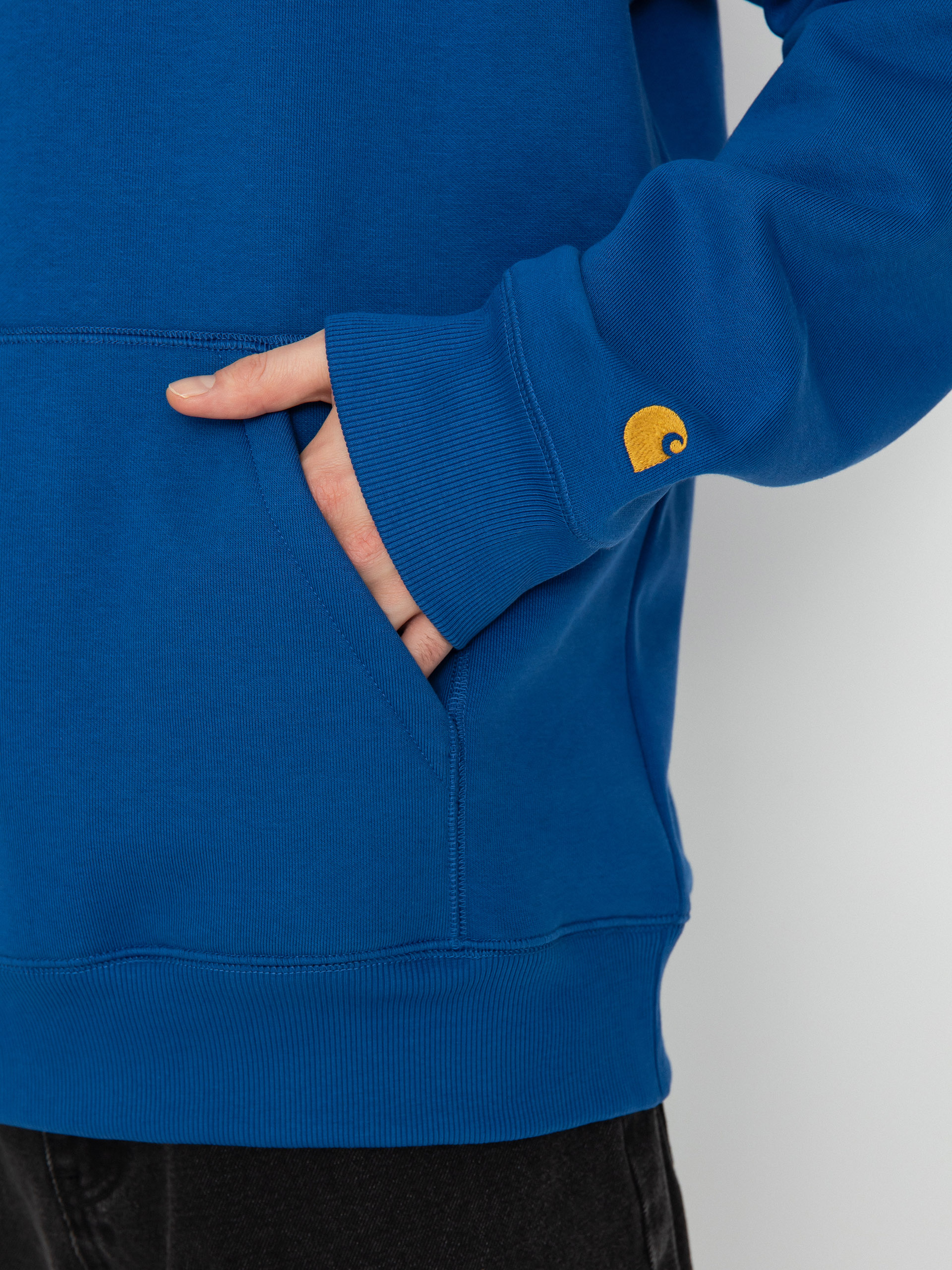 Bluza z kapturem Carhartt WIP Chase HD (acapulco/gold)