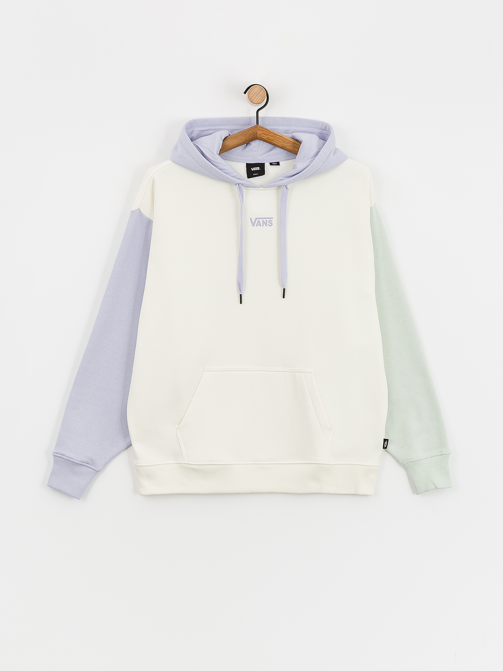 Bluza z kapturem Vans Colorblock Os HD Wmn (marshmallow/cosmic sky)