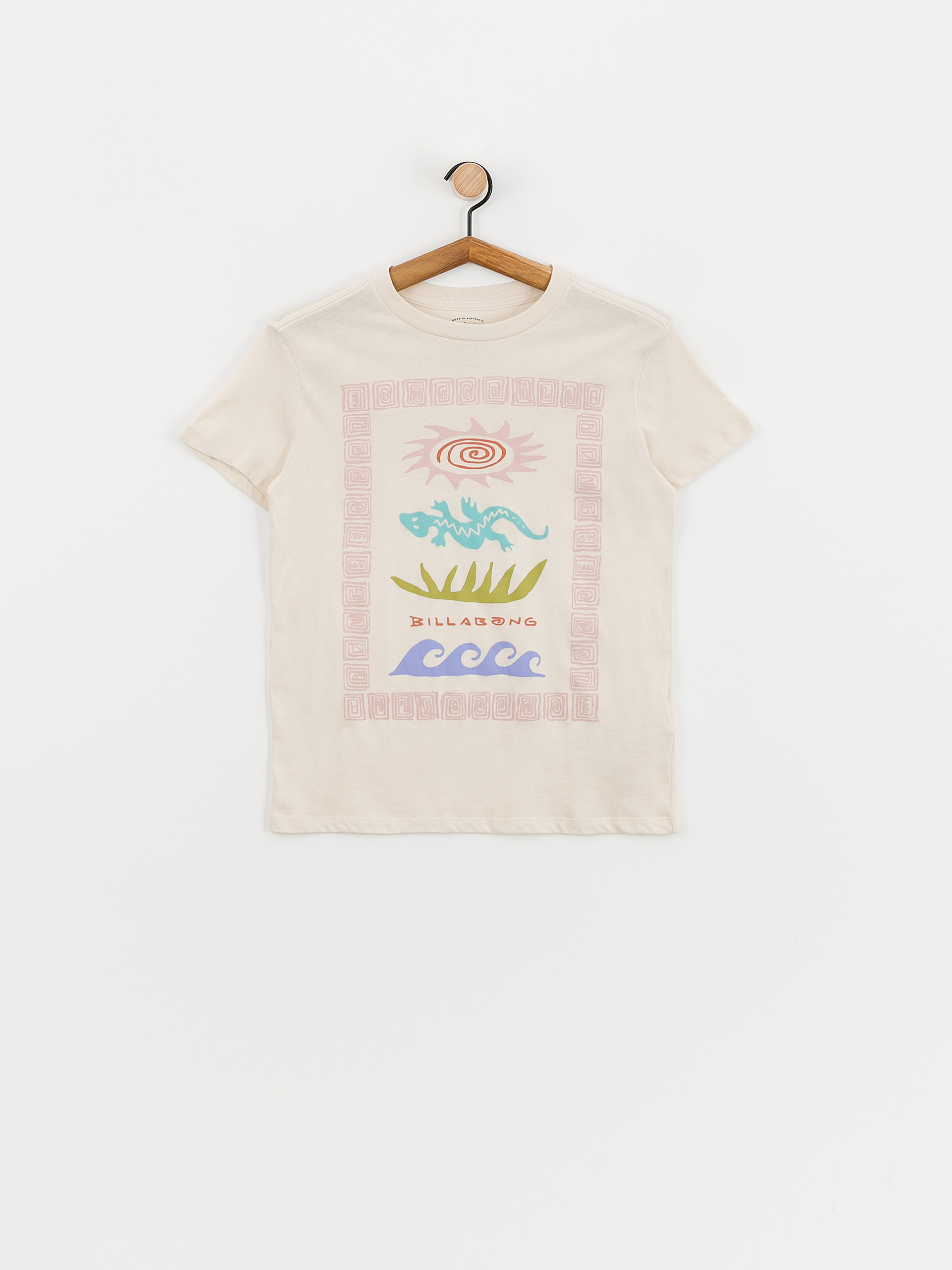 T-shirt Billabong Adiv Wmn (white cap)