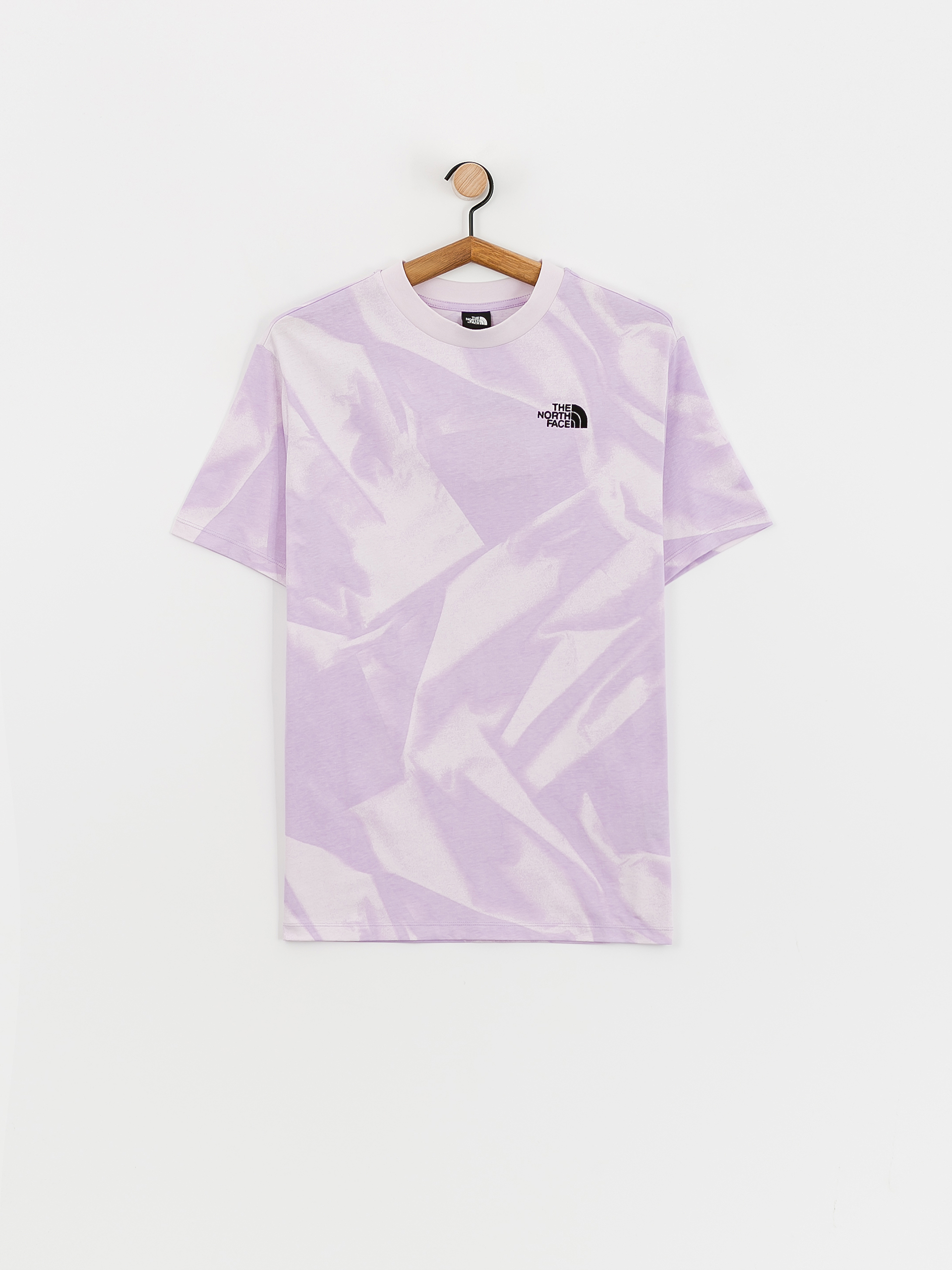 T-shirt The North Face Oversize Simple Dome Print Wmn (icy lilac garment fold)